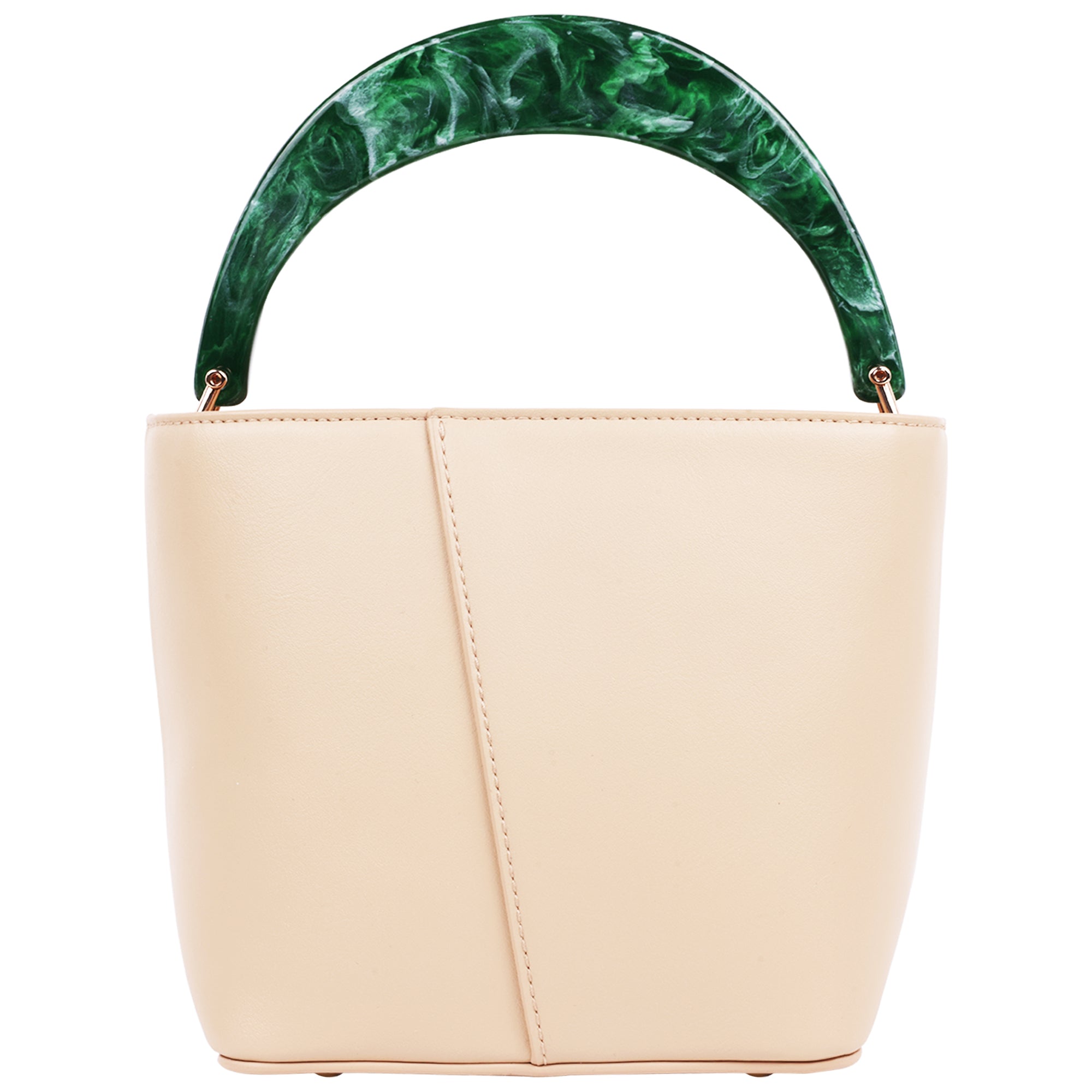 Jason Wu Small Smooth PU Tote with Acrylic Top Handle