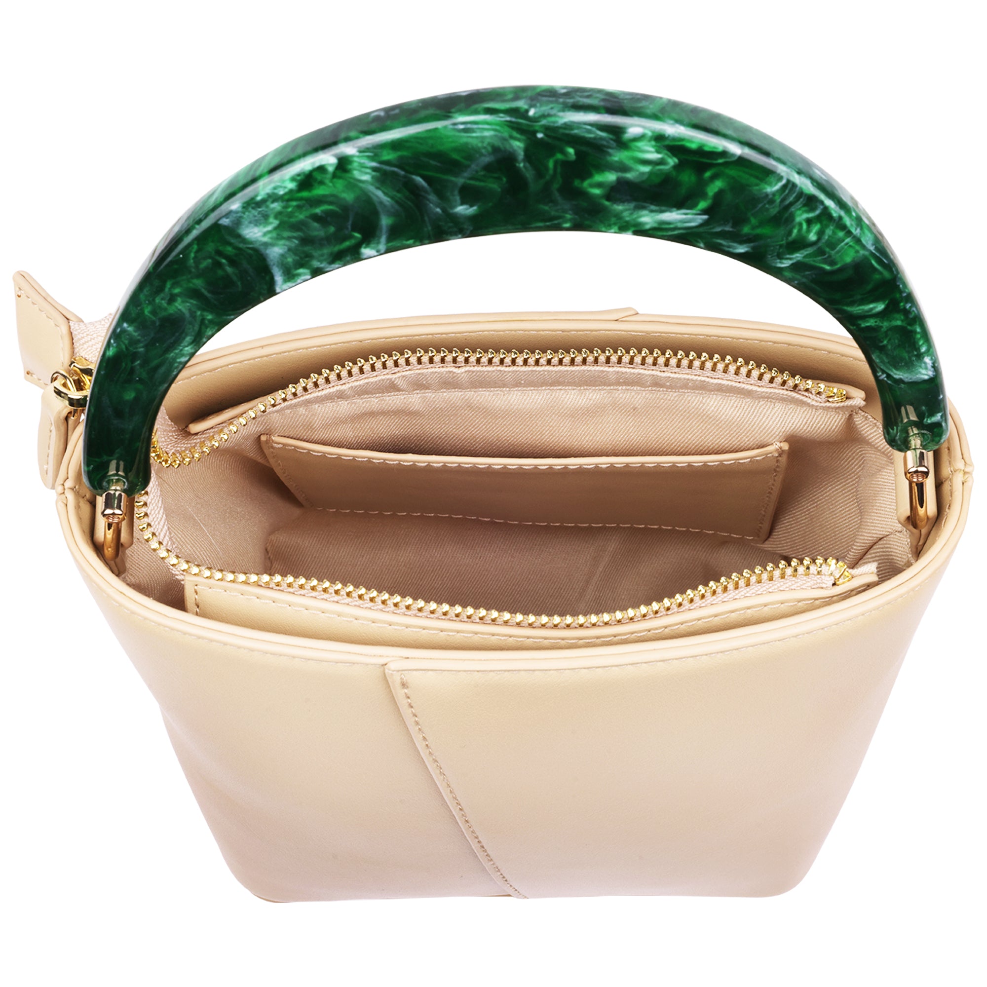 Jason Wu Small Smooth PU Tote with Acrylic Top Handle