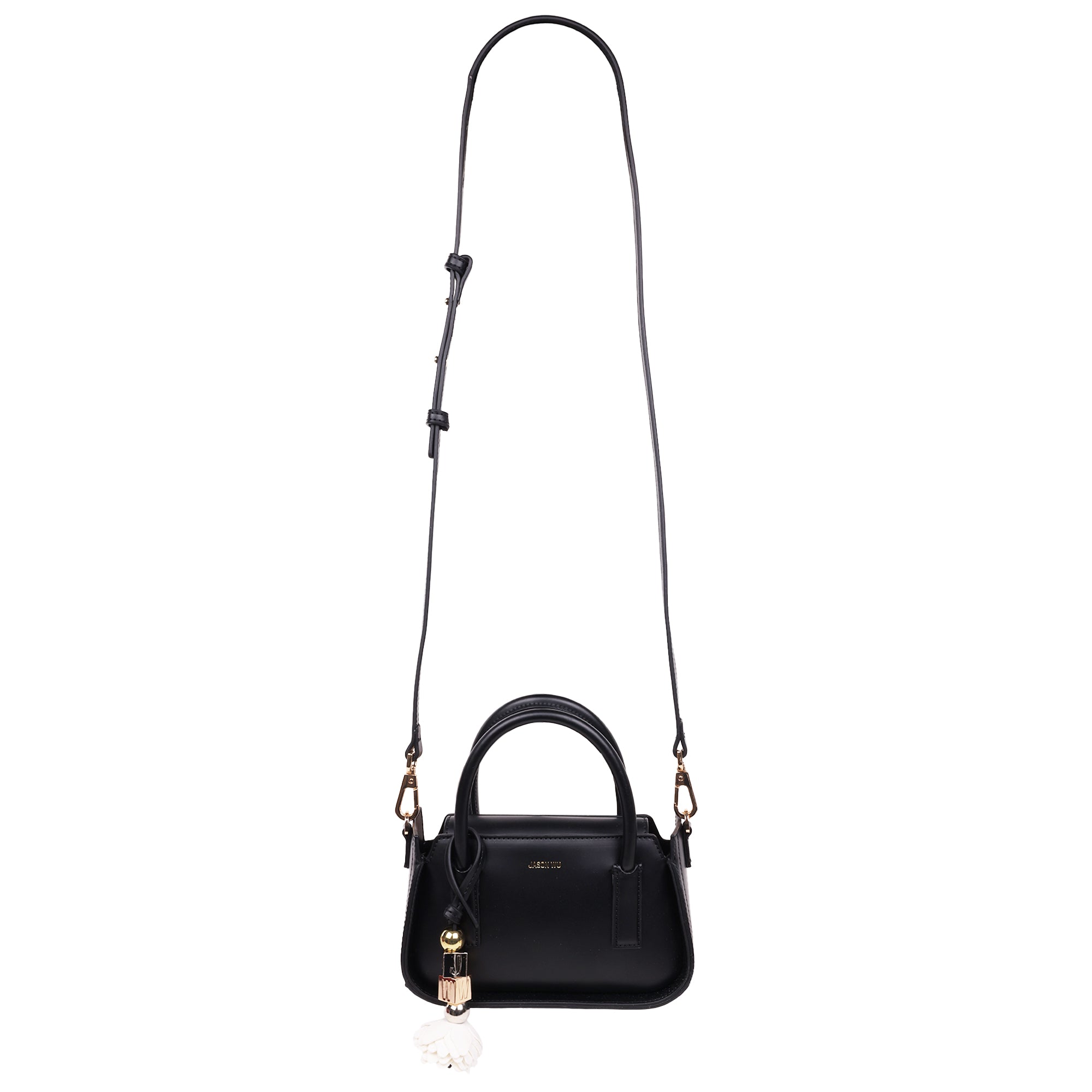 Jason Wu Structured Mini Bag with Removable Crossbody Strap & JW Charm