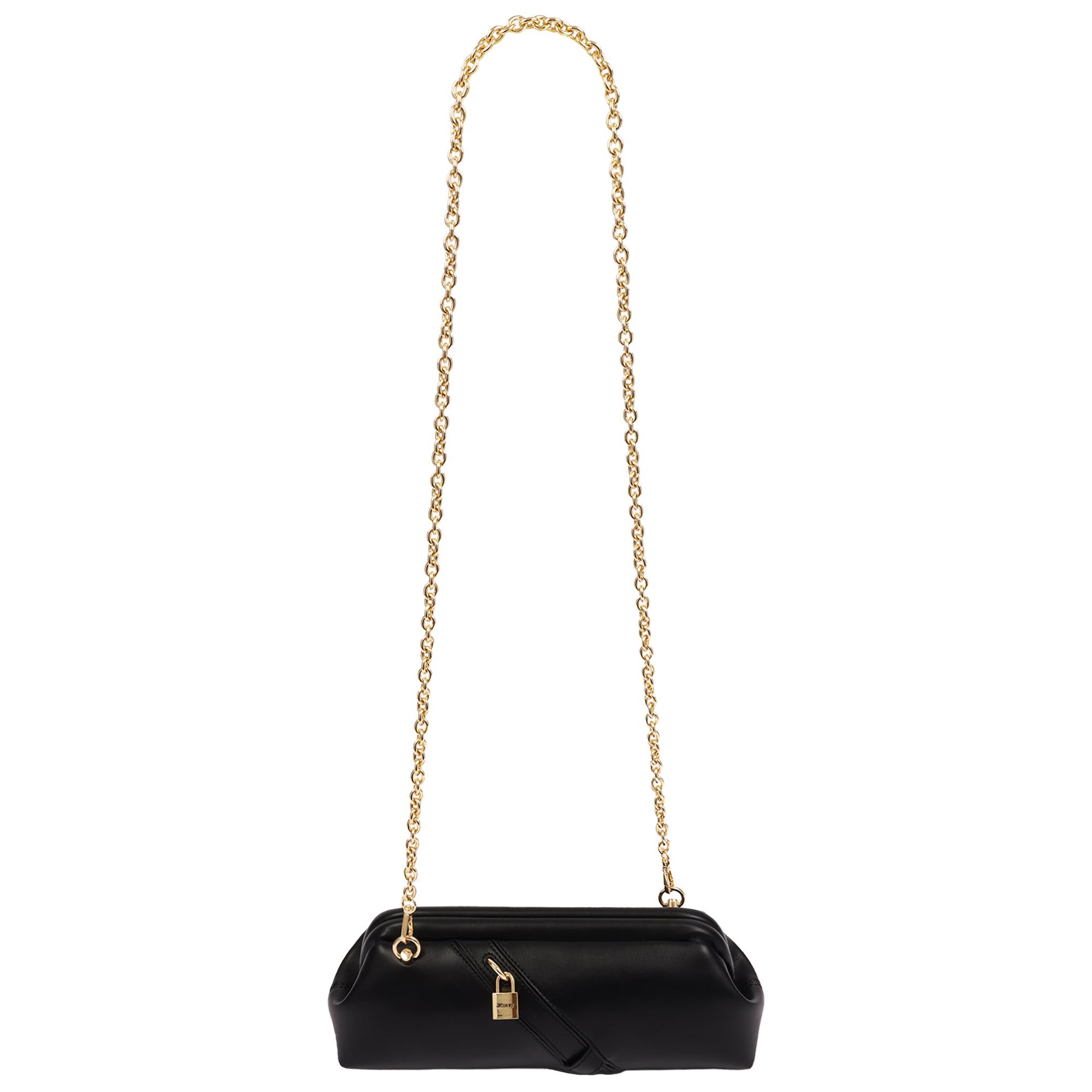 Jason Wu Bloomwood Clutch with Lock Detail & Chain Strap