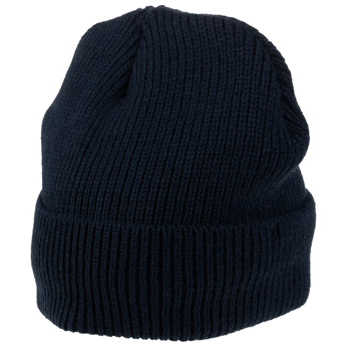 Weatherproof Vintage Fisherman Rib & Heathered Beanie 2-Piece Set – Navy/Charcoal