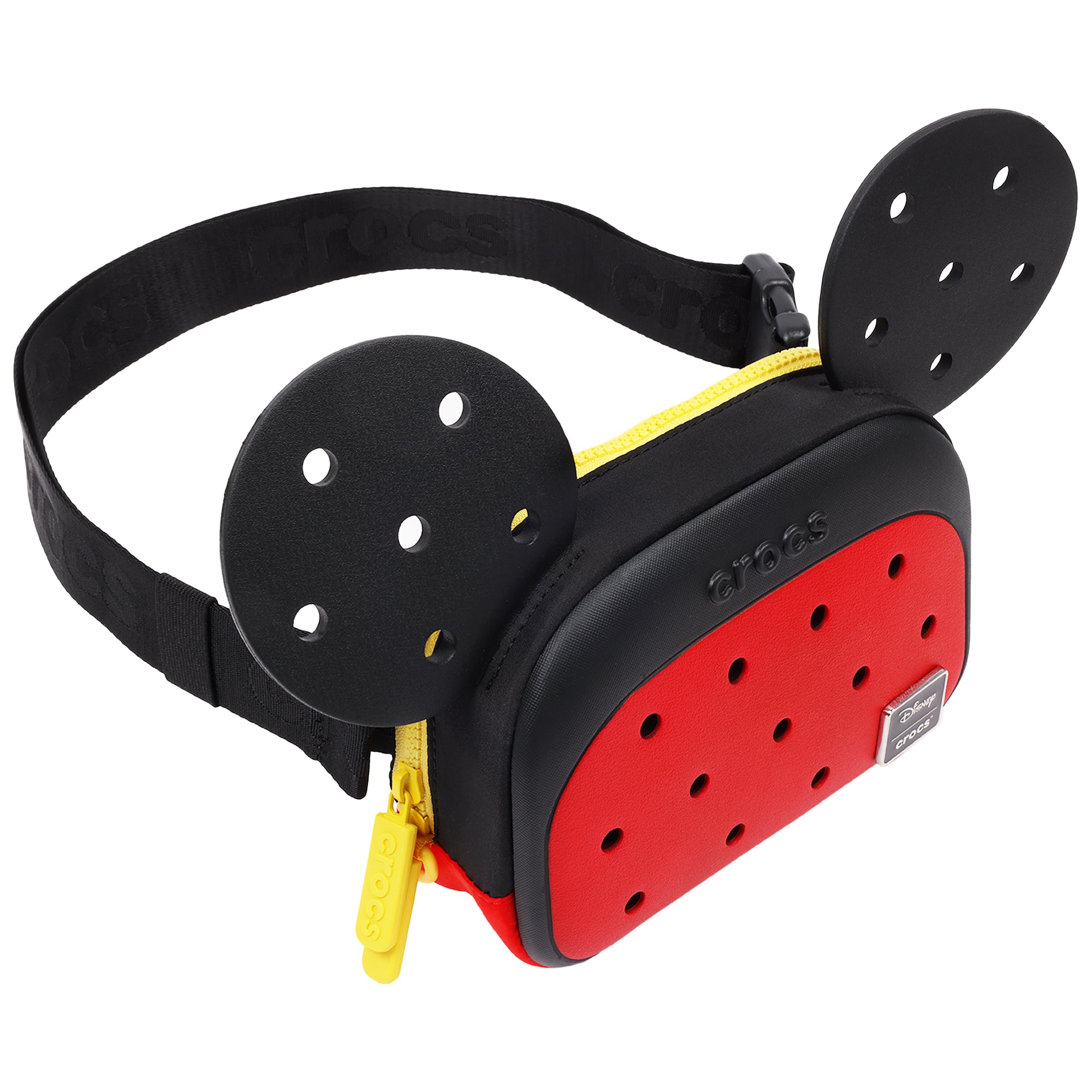 Disney Mickey Mouse x Crocs 3D Ears Belt Bag – Officially Licensed Waist Pack