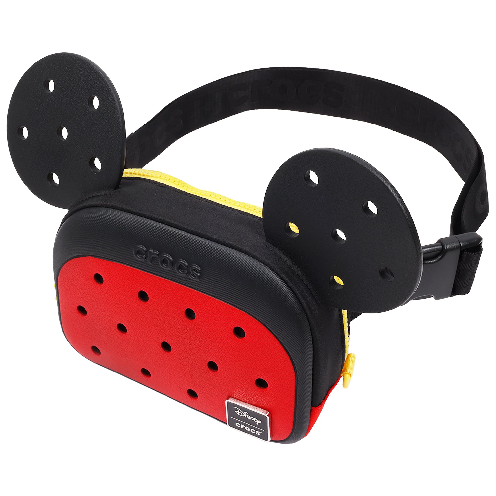 Disney Mickey Mouse x Crocs 3D Ears Belt Bag – Officially Licensed Waist Pack