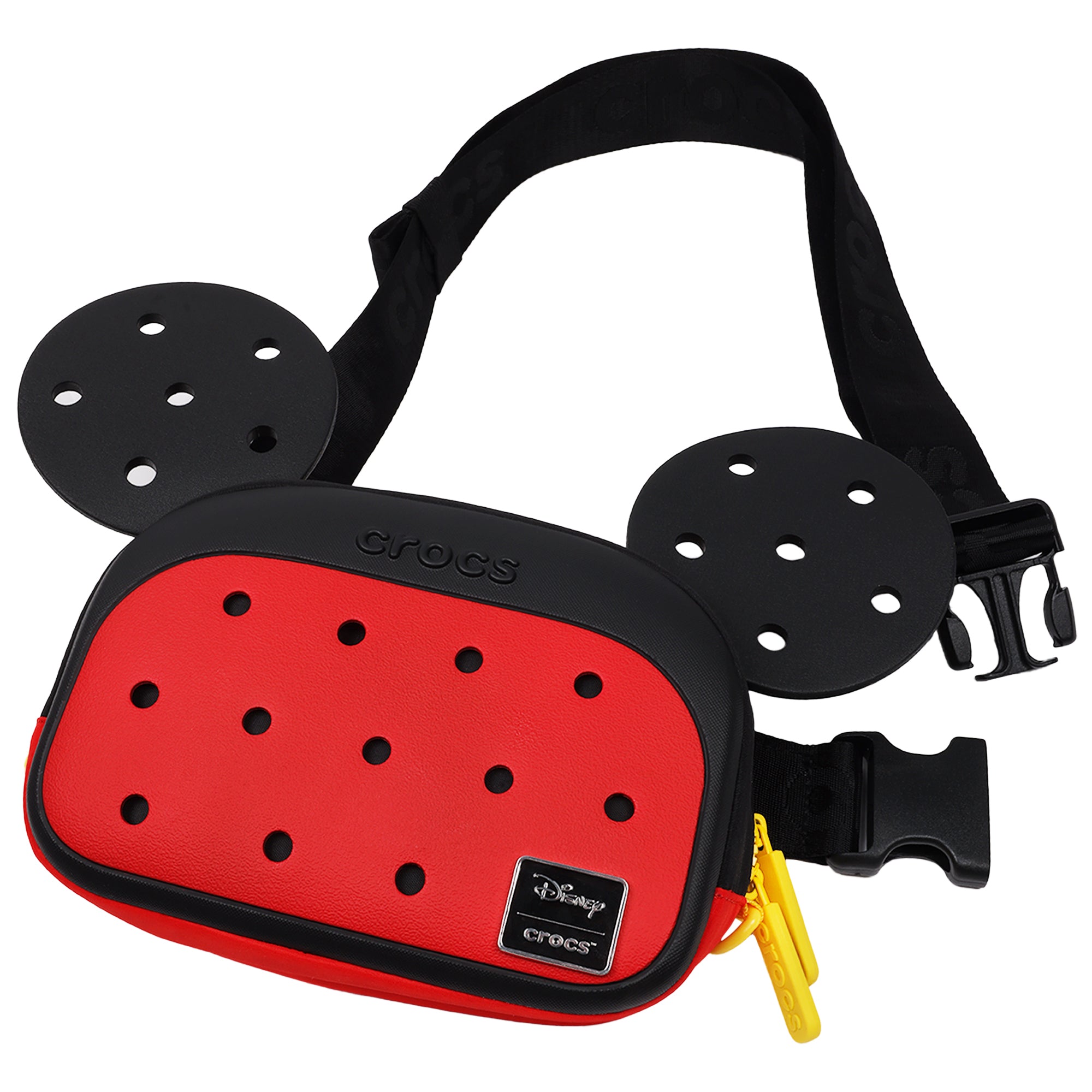 Disney Mickey Mouse x Crocs 3D Ears Belt Bag – Officially Licensed Waist Pack