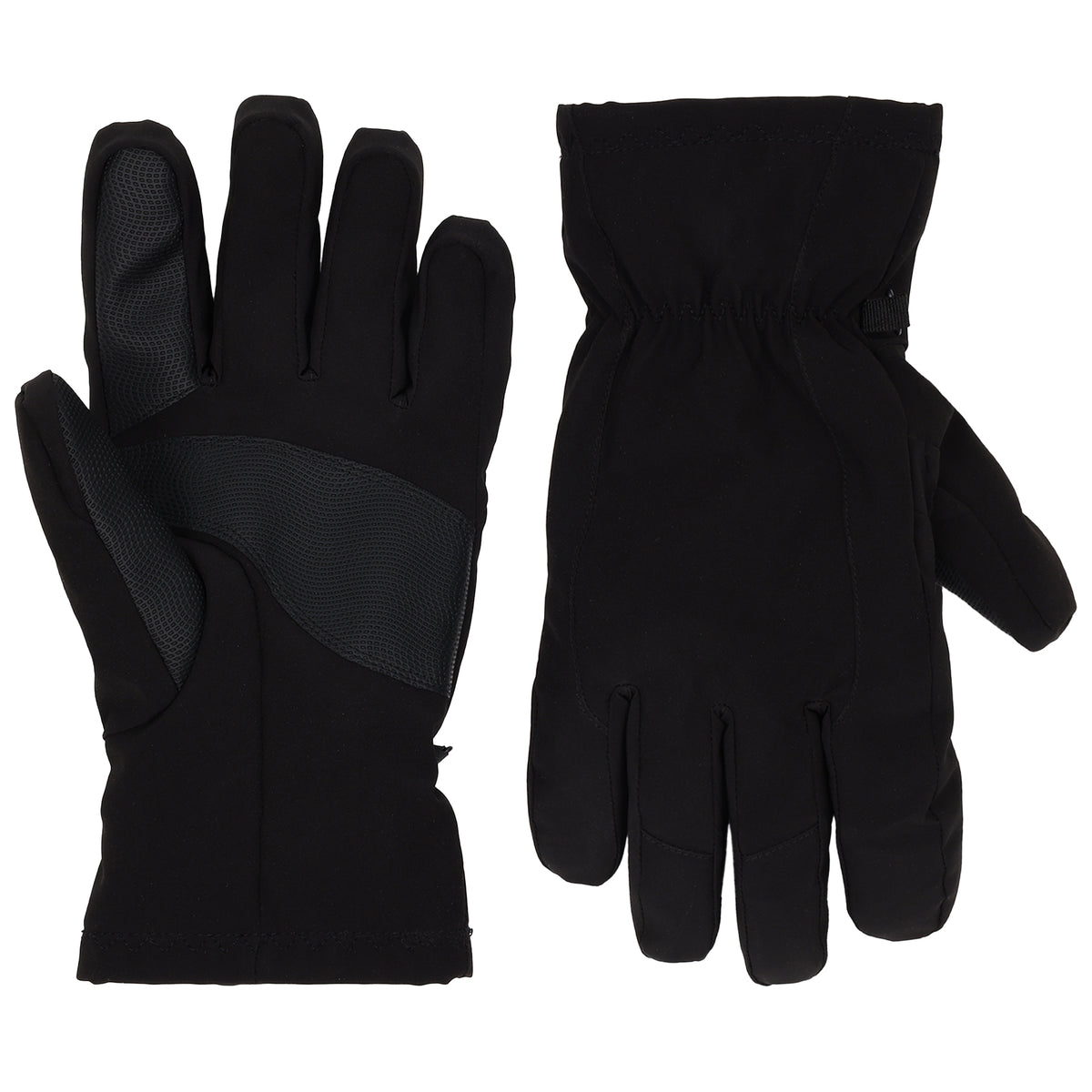 Weatherproof Utility Gloves with Fleece Lining – Black – Medium
