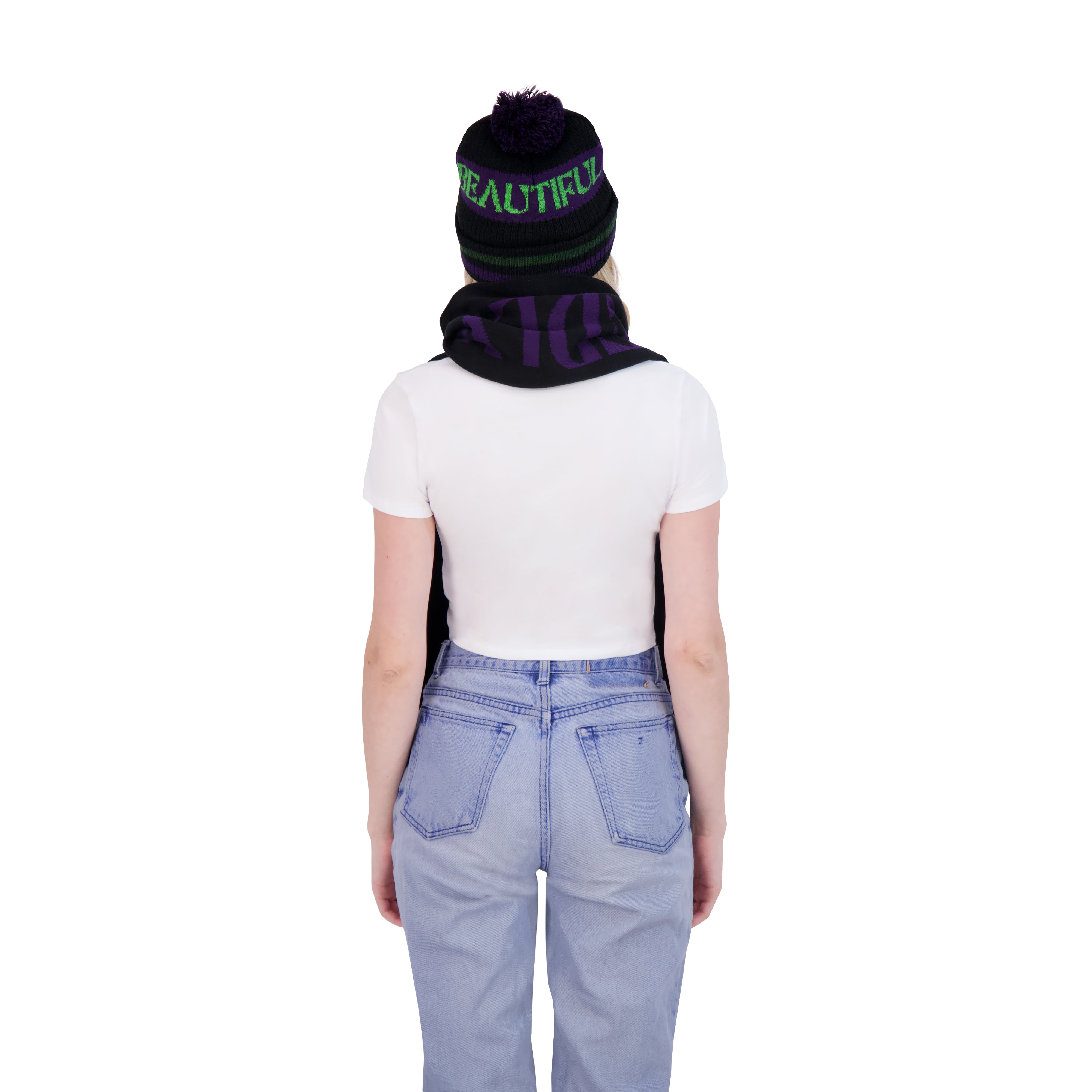 Wickedly Beautiful Beanie & Scarf Set
