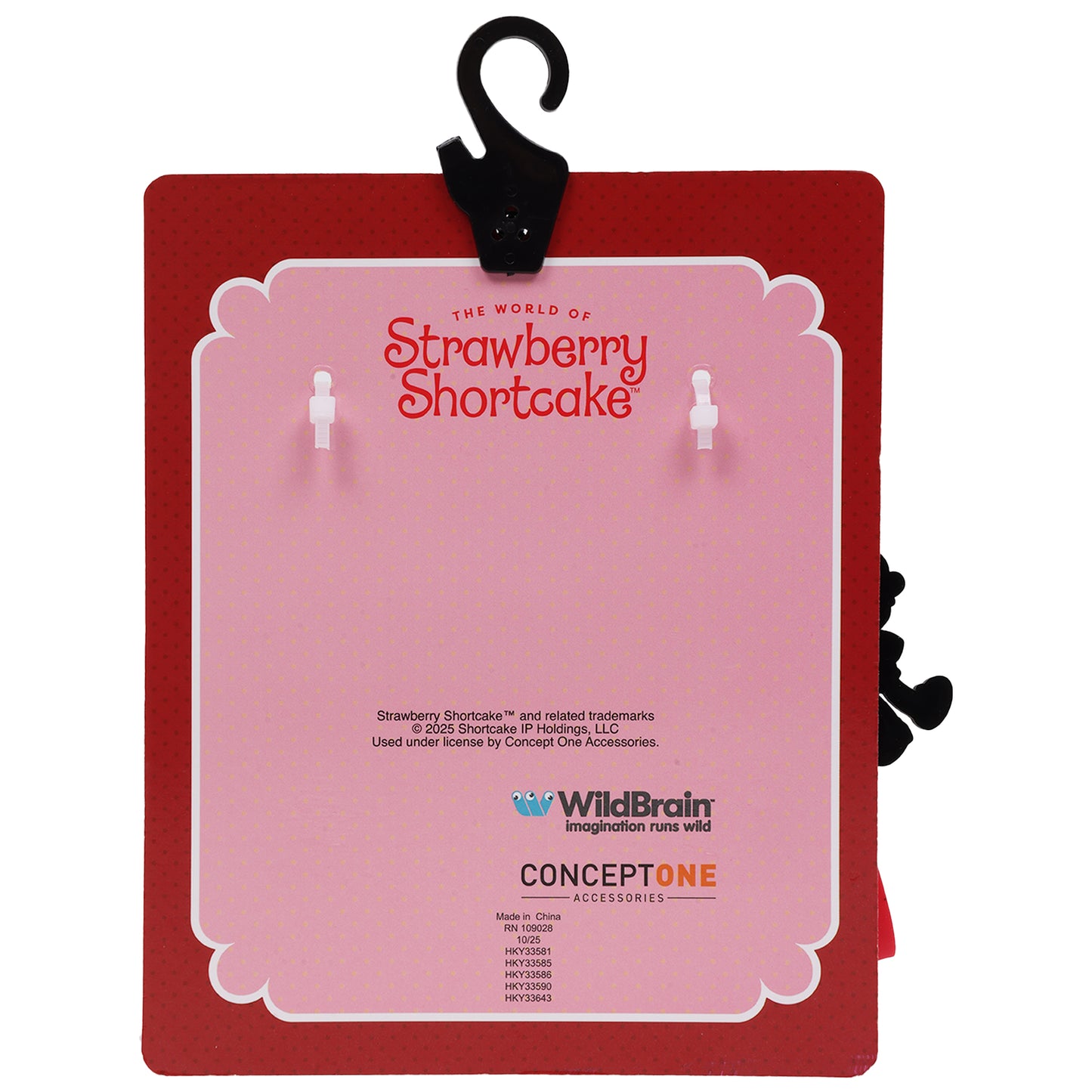 Strawberry Shortcake & Custard 3D Keychain Set – Officially Licensed Lanyard Keychains (2-Pack)