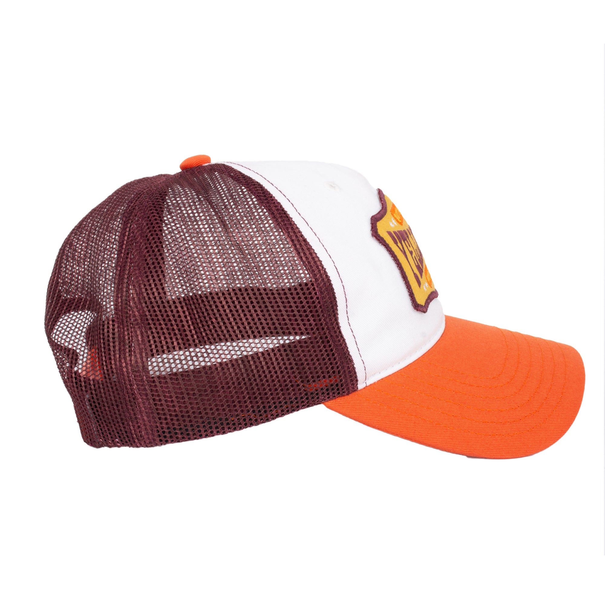 Concept One Yellowstone Trucker Hat, Adjustable Snapback Mesh Baseball Hat with Curved Brim
