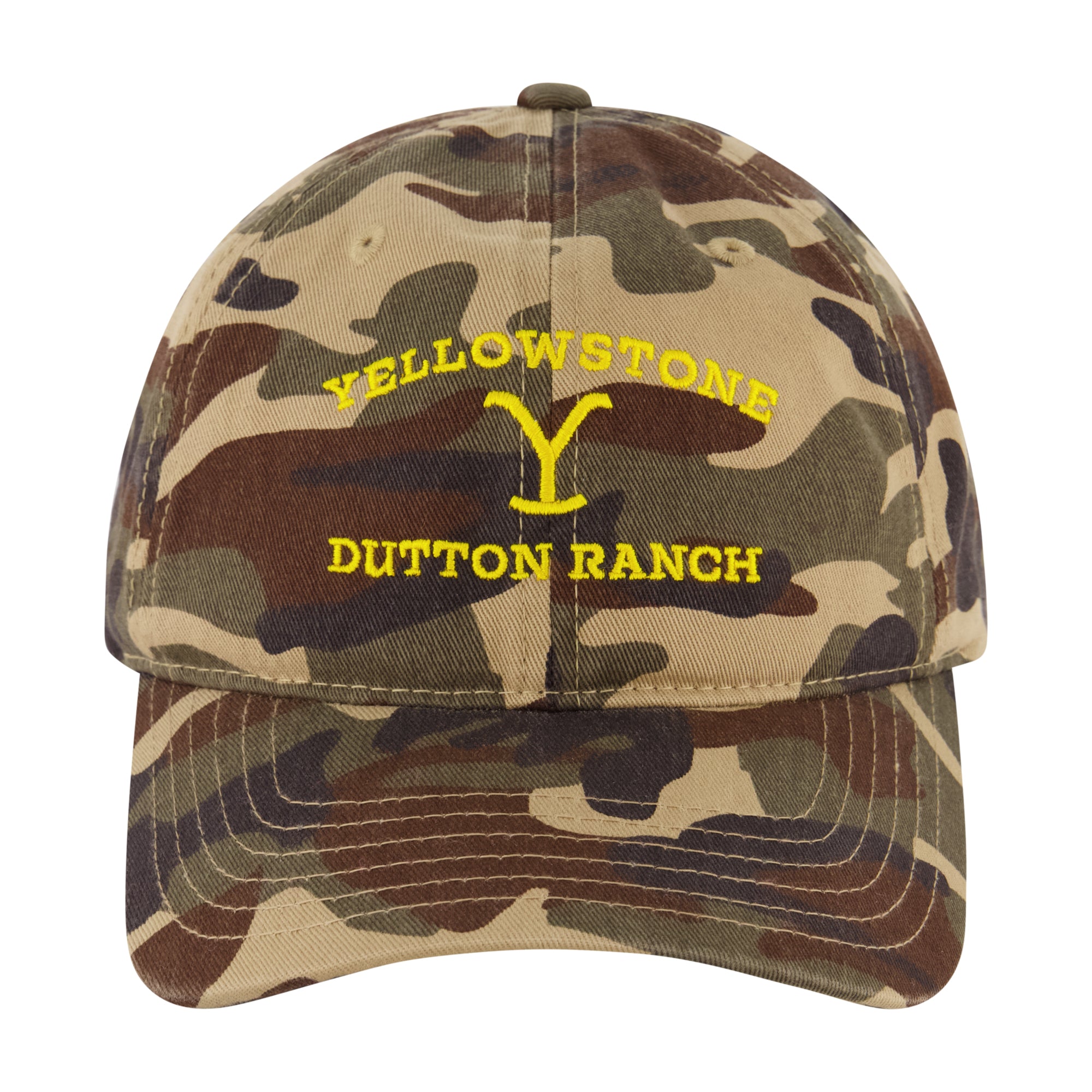 Yellowstone Dad Hat, Dutton Ranch Adjustable Baseball Cap with Curved Brim