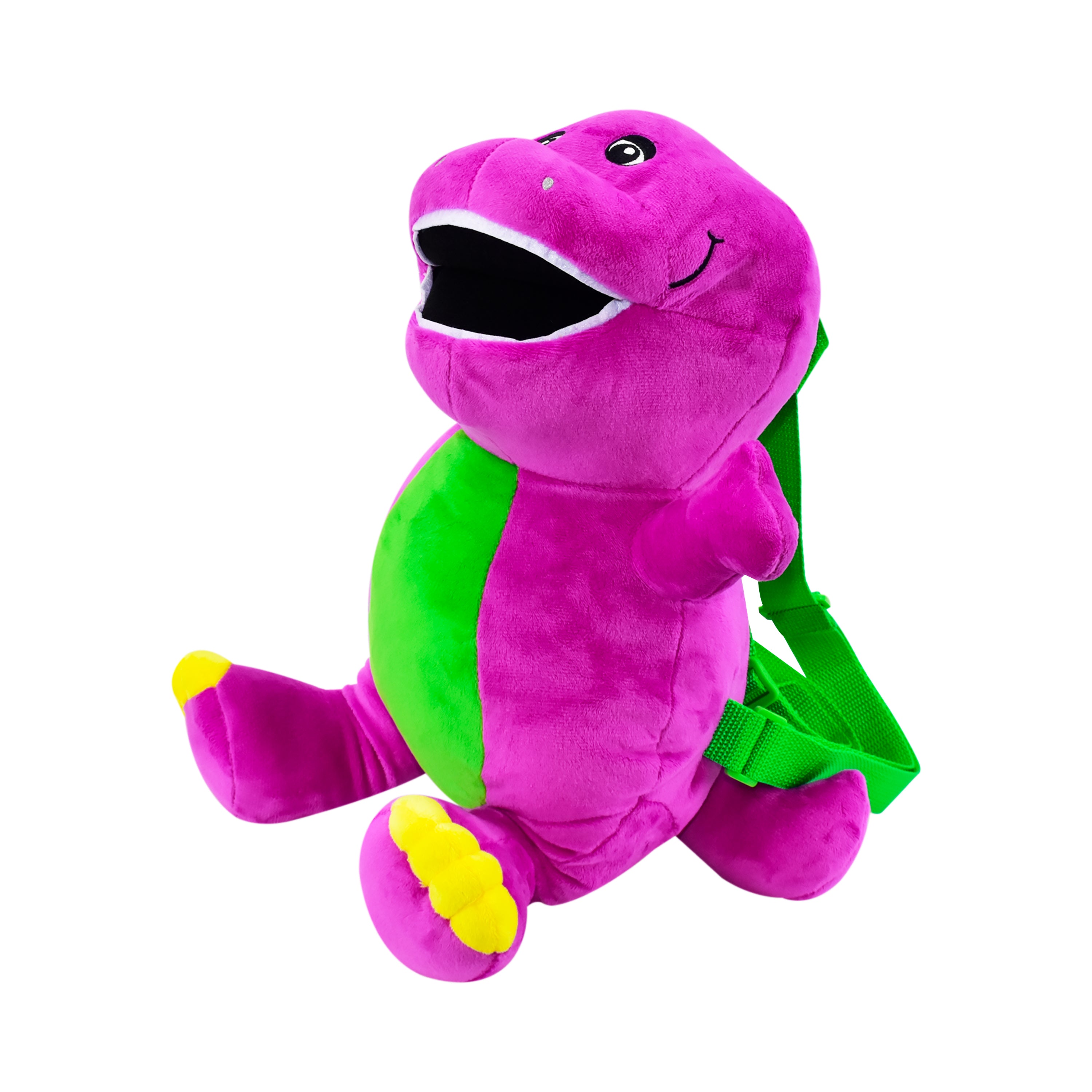 MATTEL BARNEY PLUSH BACKPACK, Purple