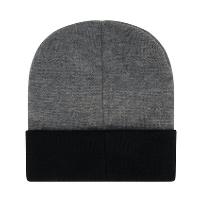 Marvel The Punisher Beanie Hat, LED Light Up Winter Knit Cap with Skull Logo and Cuff, Grey, One Size