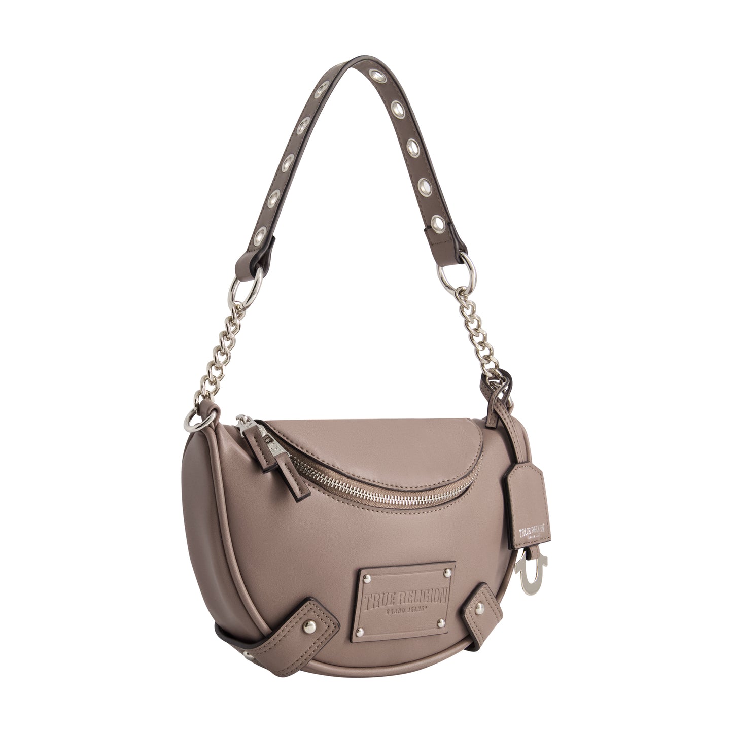 True Religion Chain Handle Hobo, Taupe