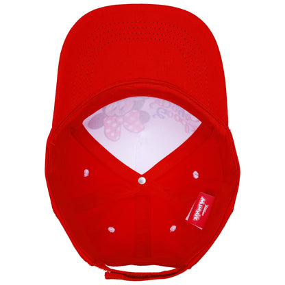 Disney Minnie Mouse Girls’ Baseball Cap with Sunglasses – “Good Days Only”