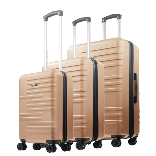 American Dreamliner 3-Piece Hardside Luggage Set – 22.5", 26.5", 30"