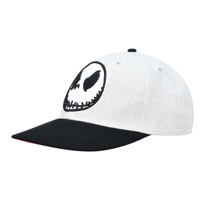 Disney The Nightmare Before Christmas, Jack Skellington Adjustable Baseball Cap, Black, One Size