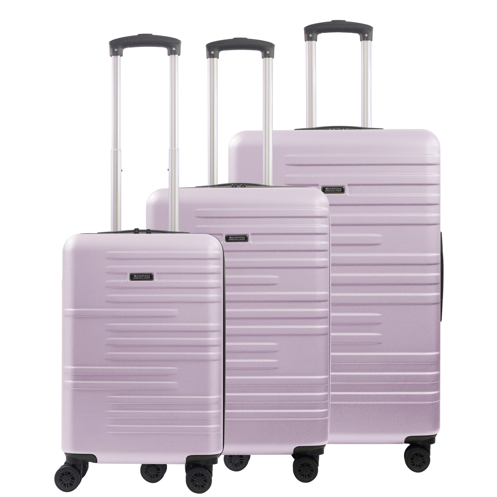 American Dreamliner 3-Piece Hardside Luggage Set – 22.5", 26.5", 30"