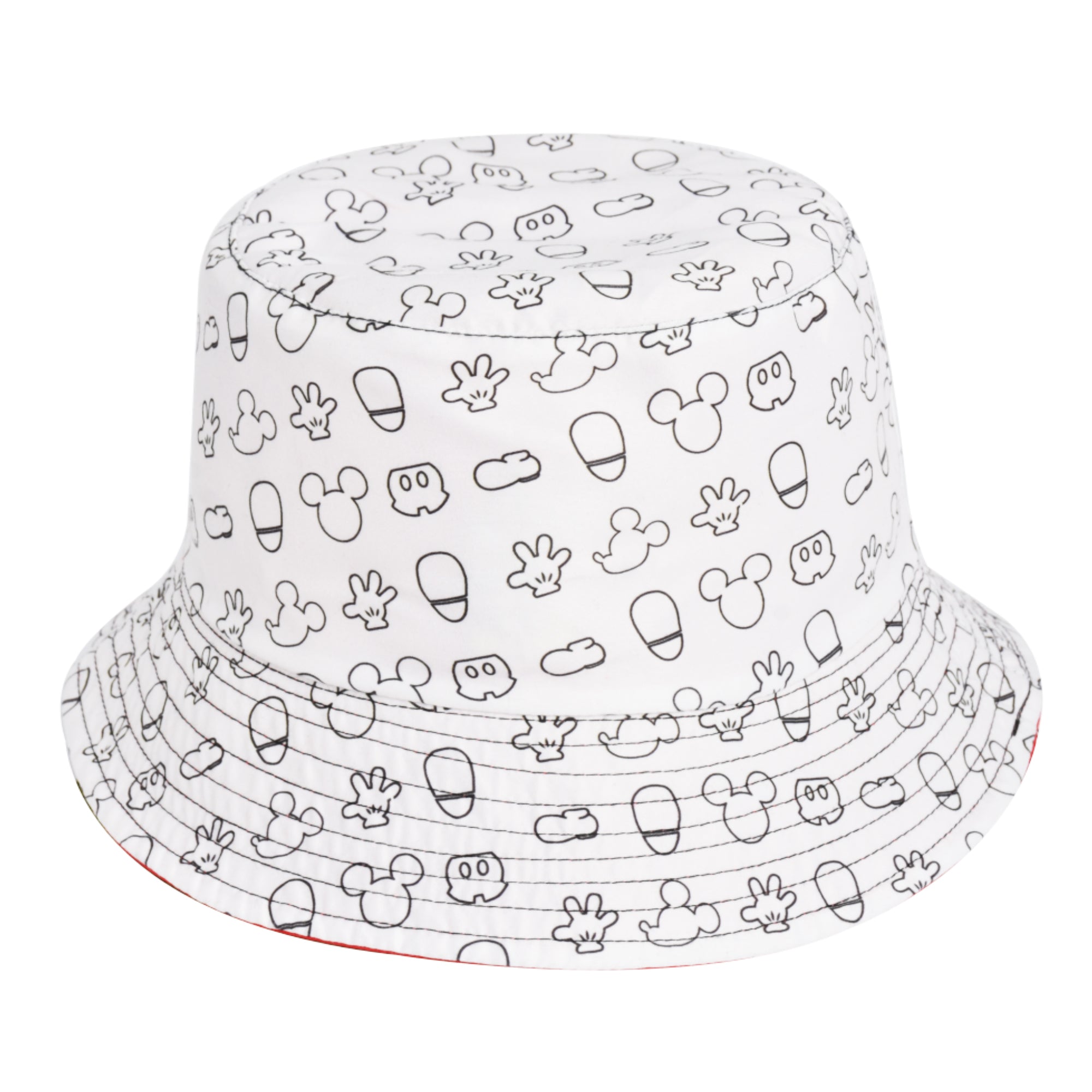 Disney Mickey Mouse Bucket Hat, Packable Travel Hat