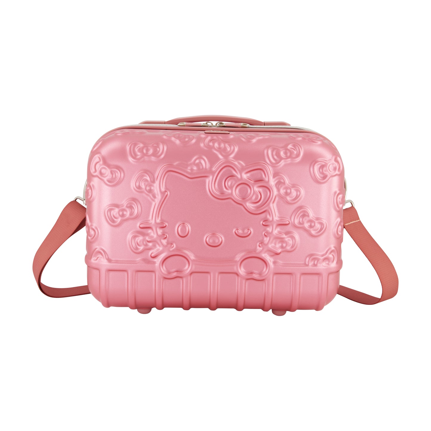 Sanrio HELLO KITTY Ful MOLDED TRAIN CASE, Pink