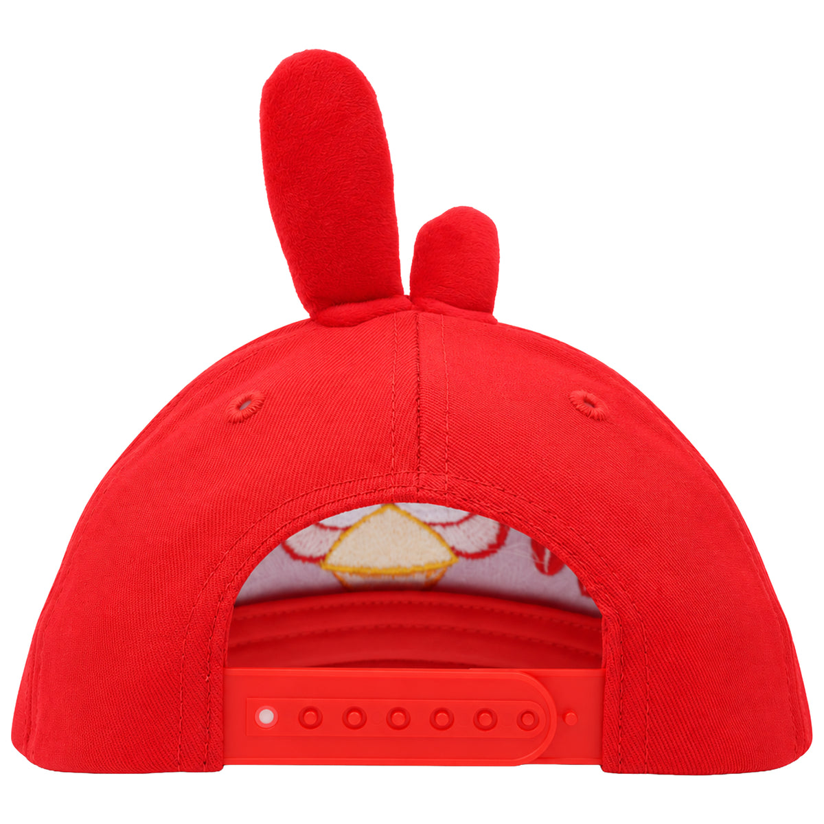 Angry Birds Boys Red Character Baseball Cap – Adjustable Curved Brim Hat