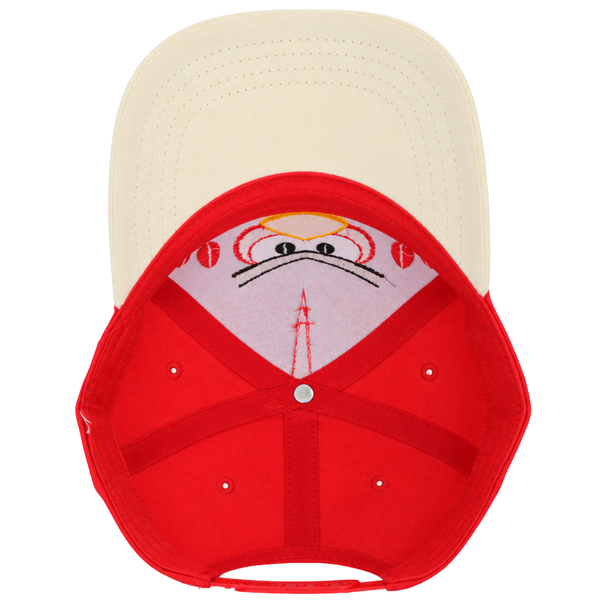 Angry Birds Boys Red Character Baseball Cap – Adjustable Curved Brim Hat