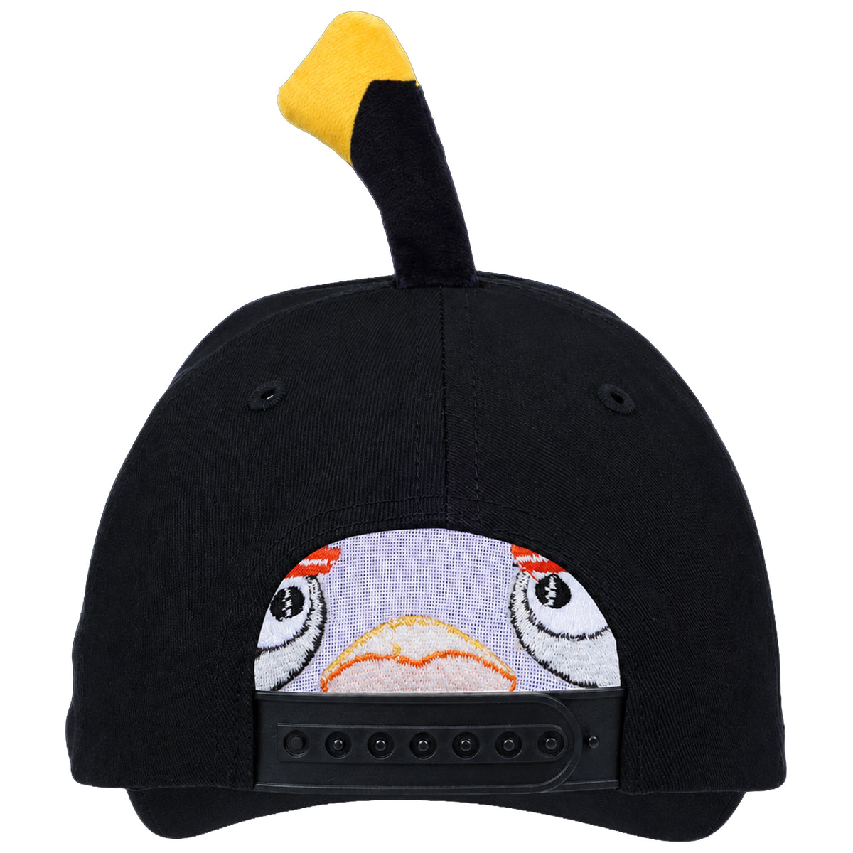 Angry Birds Bomb Boys Baseball Cap – Character Face Curved Brim Hat