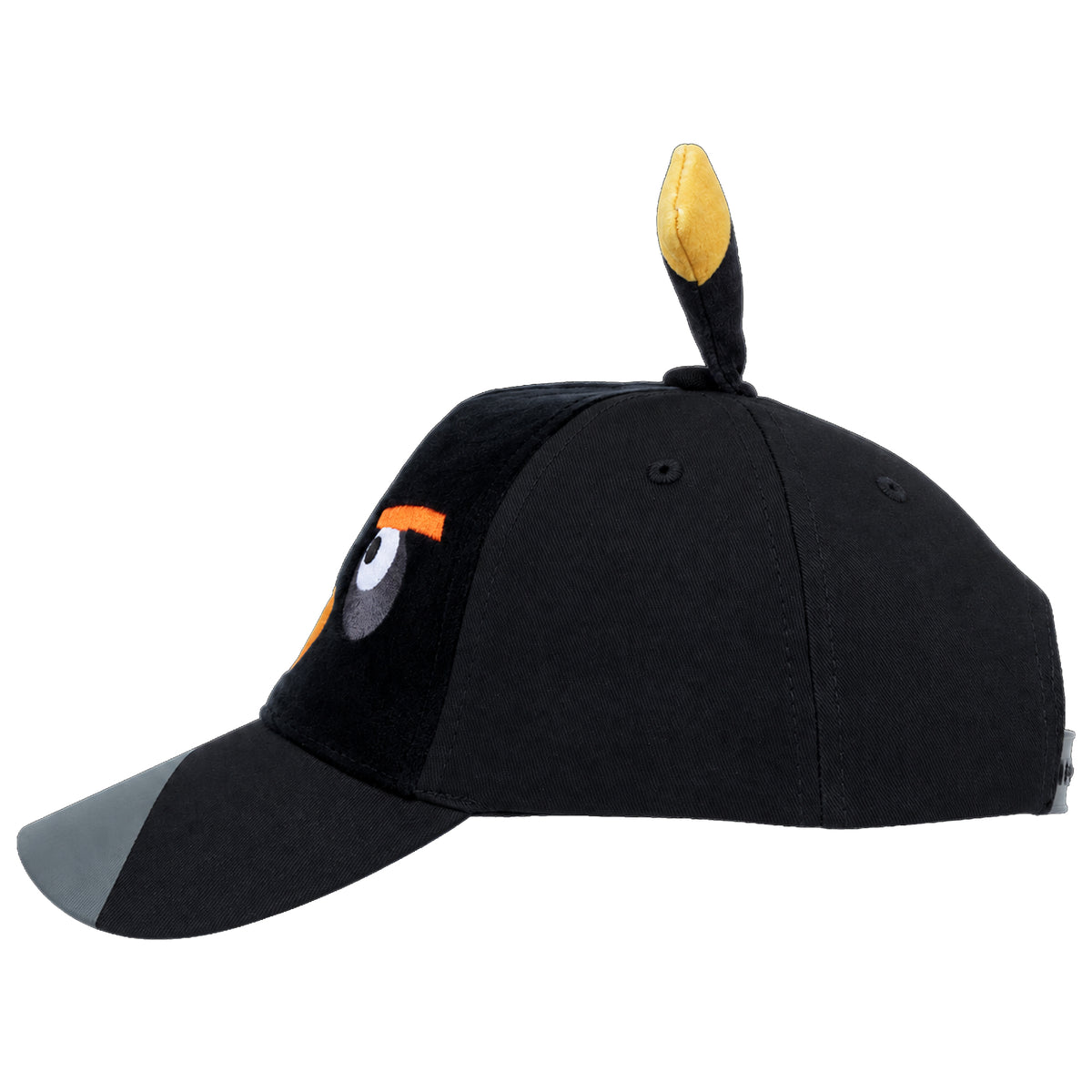 Angry Birds Bomb Boys Baseball Cap – Character Face Curved Brim Hat