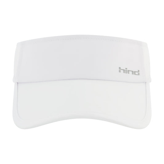 Hind Women's Visor Hat, Adjustable Mesh Sun Cap with Curved Brim, White, One Size