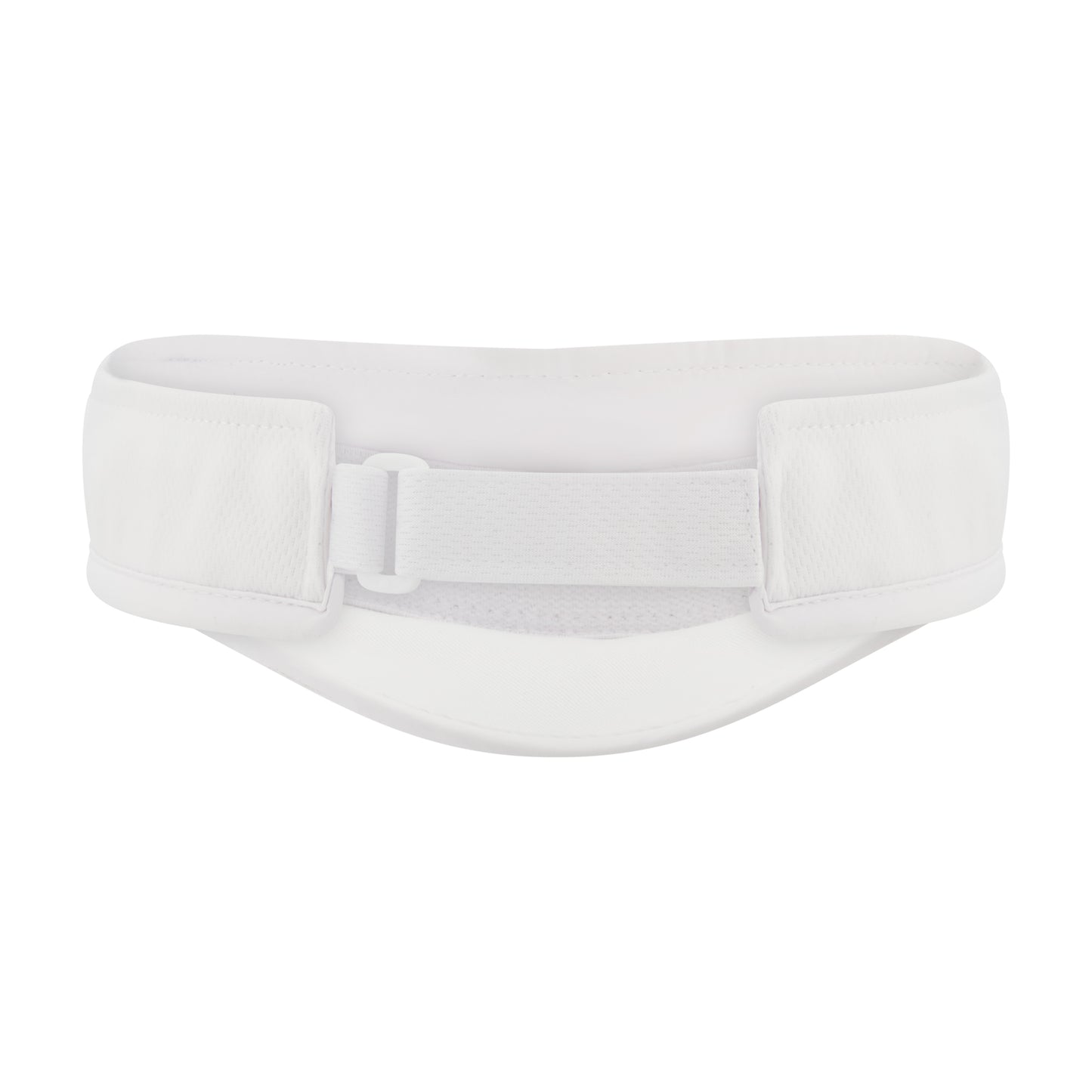 Hind Women's Visor Hat, Adjustable Mesh Sun Cap with Curved Brim, White, One Size