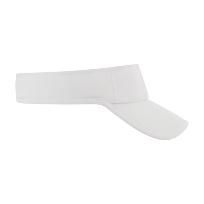 Hind Women's Visor Hat, Adjustable Mesh Sun Cap with Curved Brim, White, One Size