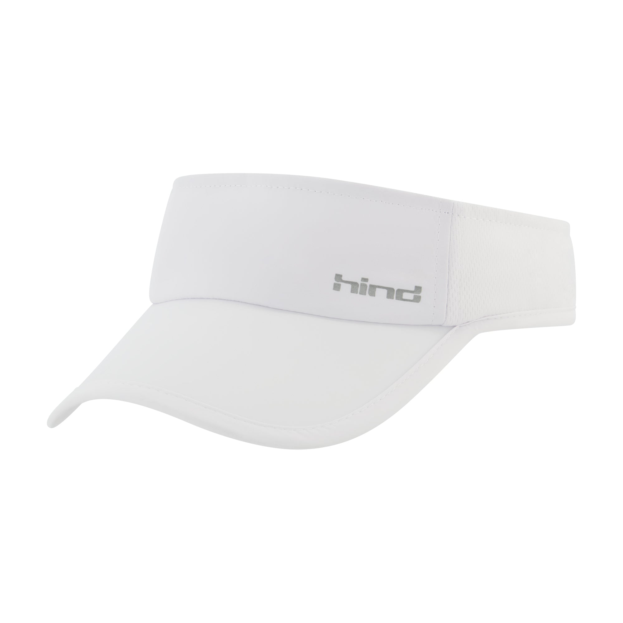Hind Women's Visor Hat, Adjustable Mesh Sun Cap with Curved Brim, White, One Size