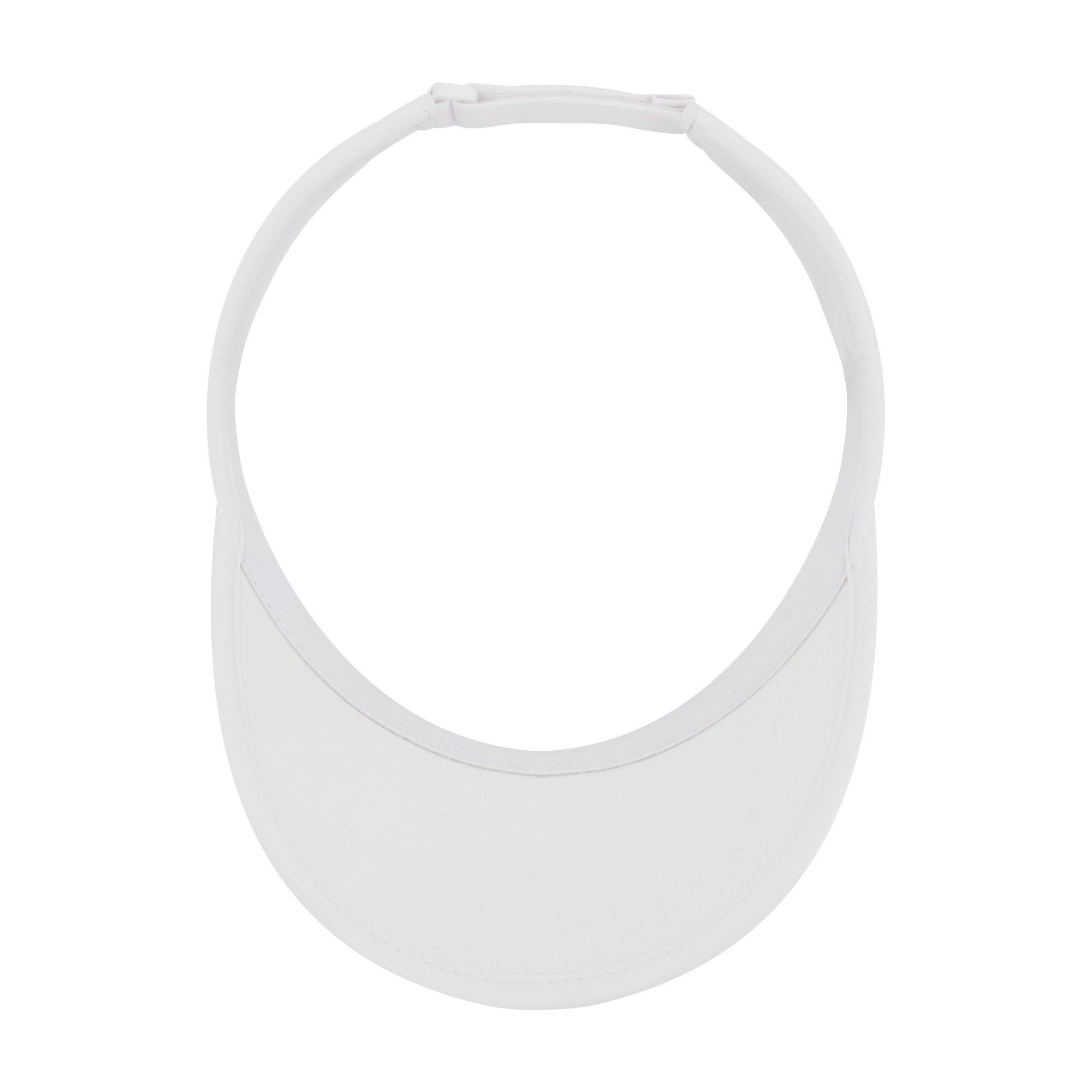 Hind Women's Visor Hat, Adjustable Mesh Sun Cap with Curved Brim, White, One Size