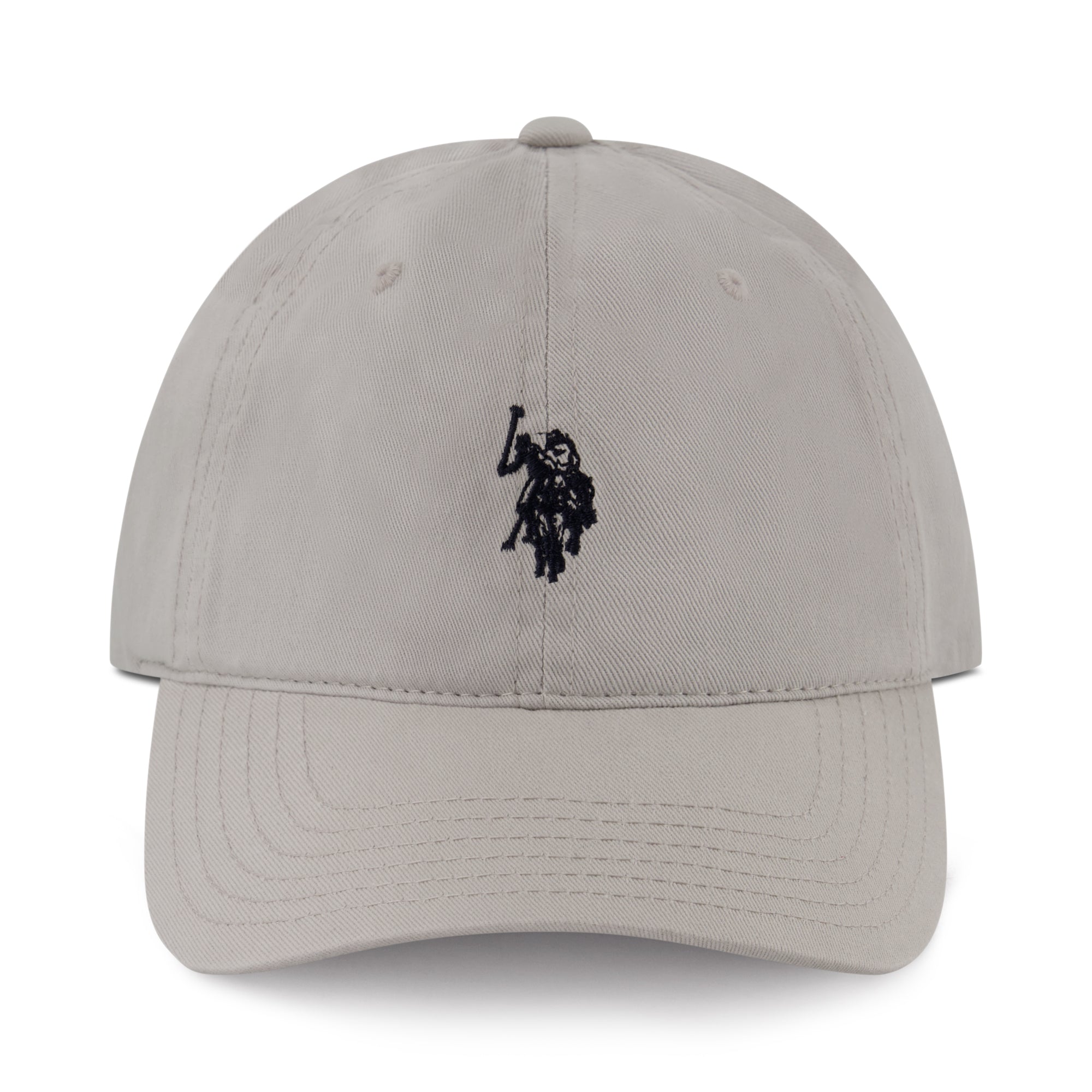 U.S. Polo Assn. Small Polo Pony Logo Baseball Hat, 100% Cotton, Adjustable Cap