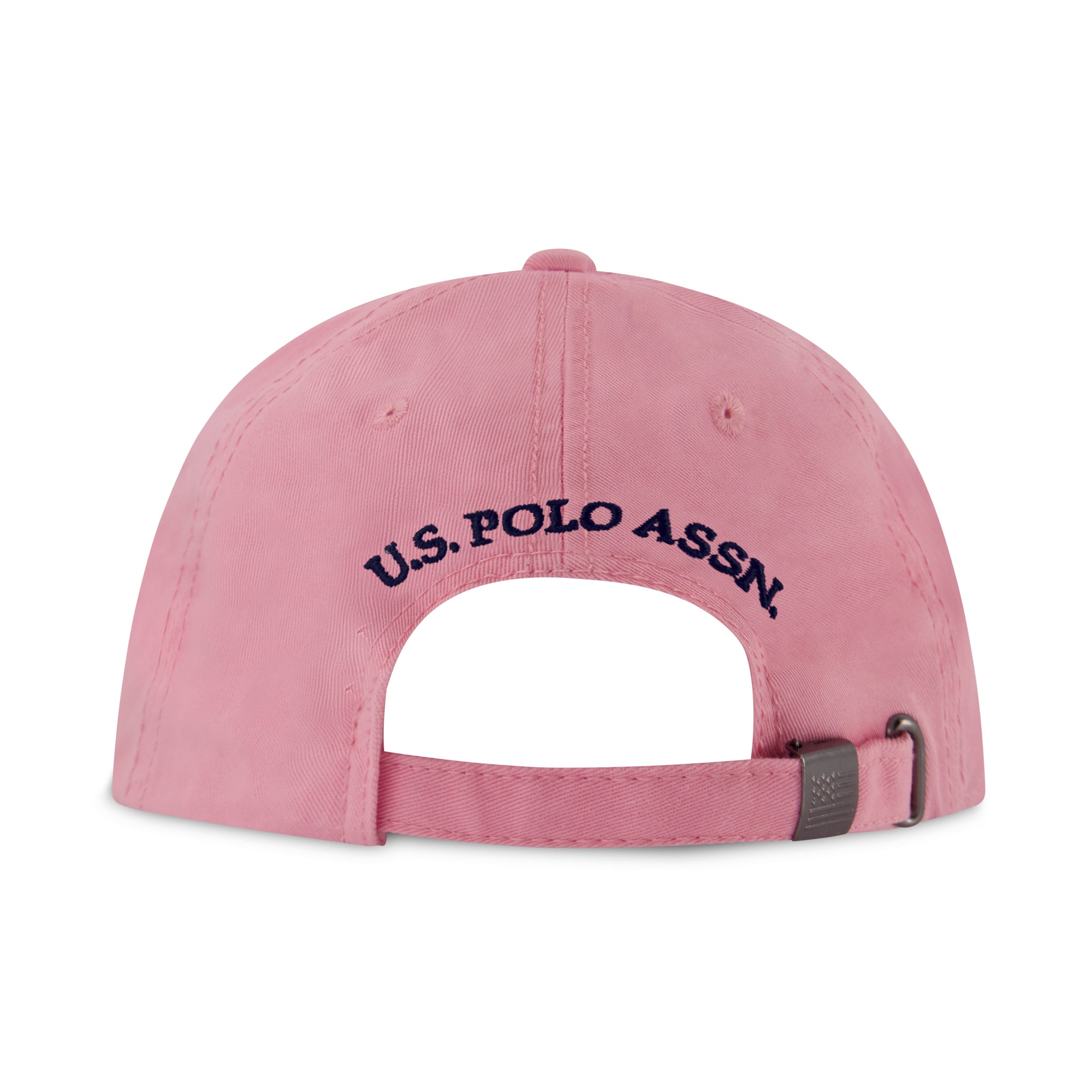 U.S. Polo Assn. Small Polo Pony Logo Baseball Hat, 100% Cotton, Adjustable Cap