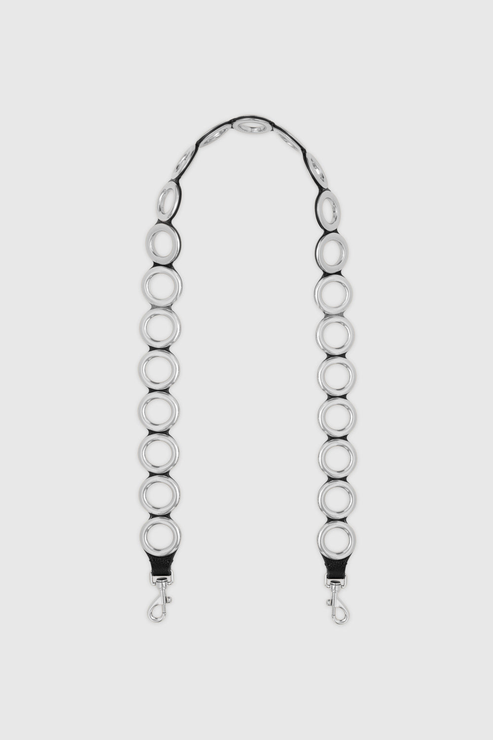 Rebecca Minkoff Guitar Strap With Eyelets Black