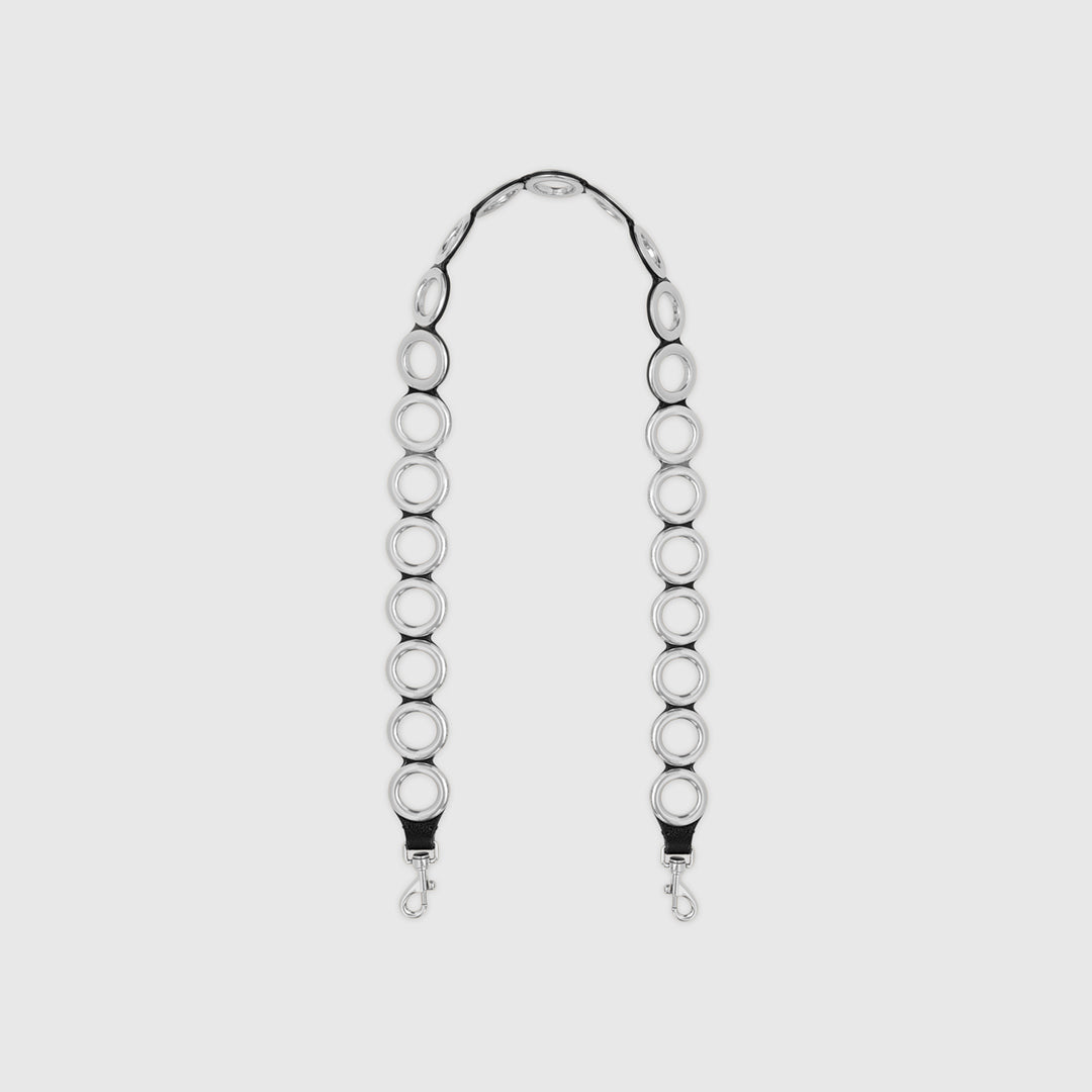 Rebecca Minkoff Guitar Strap With Eyelets Black