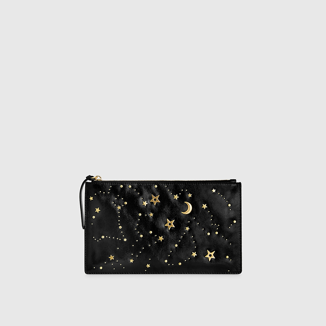 Rebecca Minkoff Large Celestial Studded Pouch Black