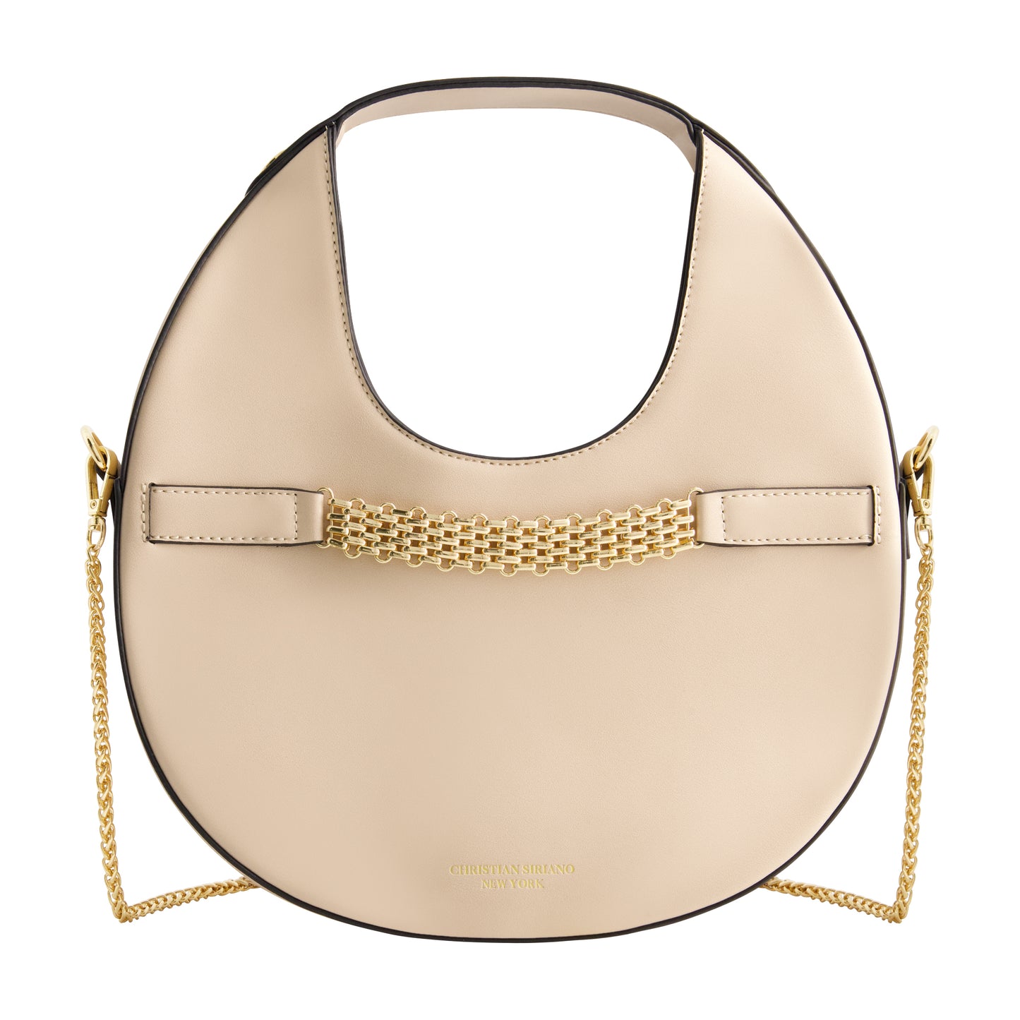 Christian Siriano New York Modern Moon Hobo, Taupe