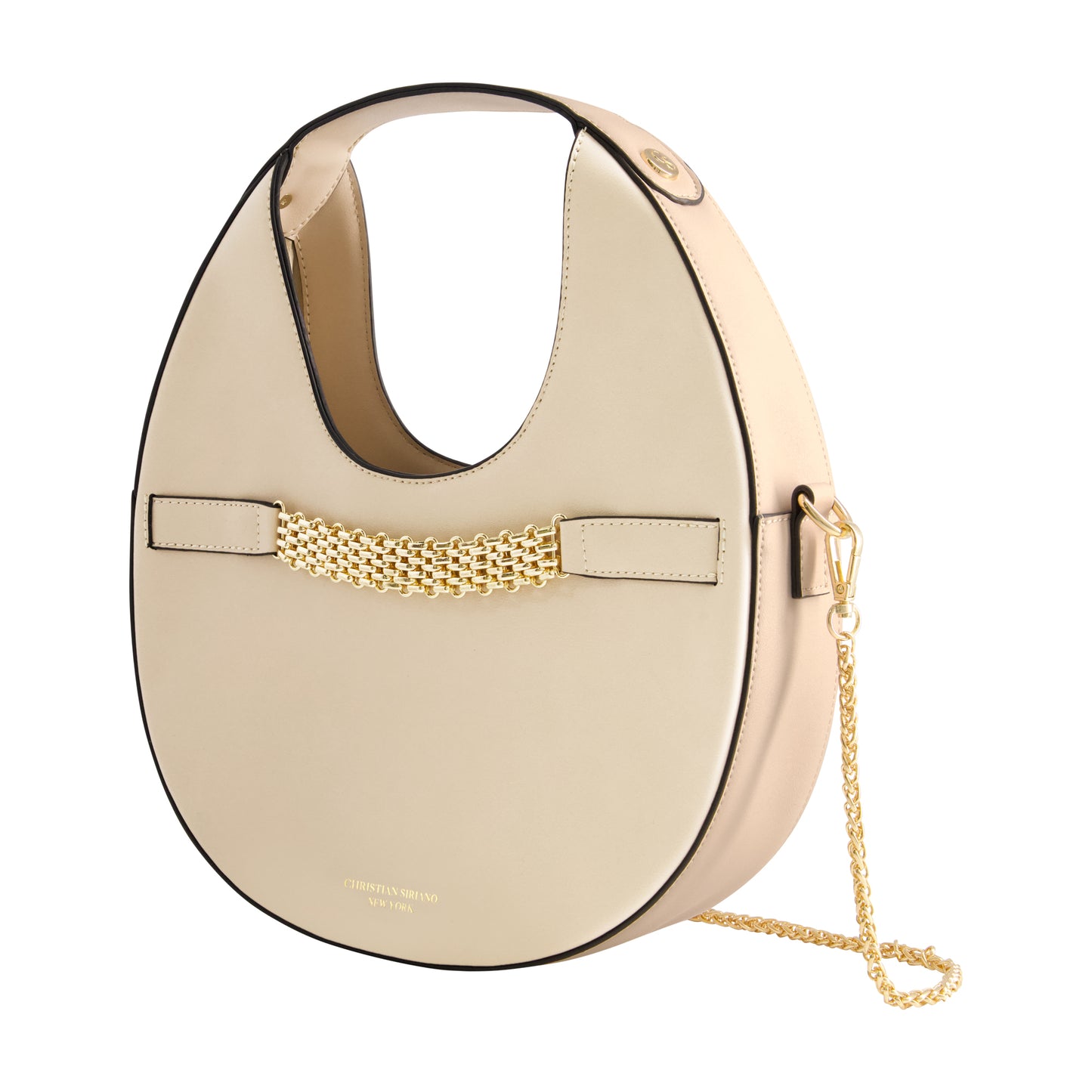 Christian Siriano New York Modern Moon Hobo, Taupe