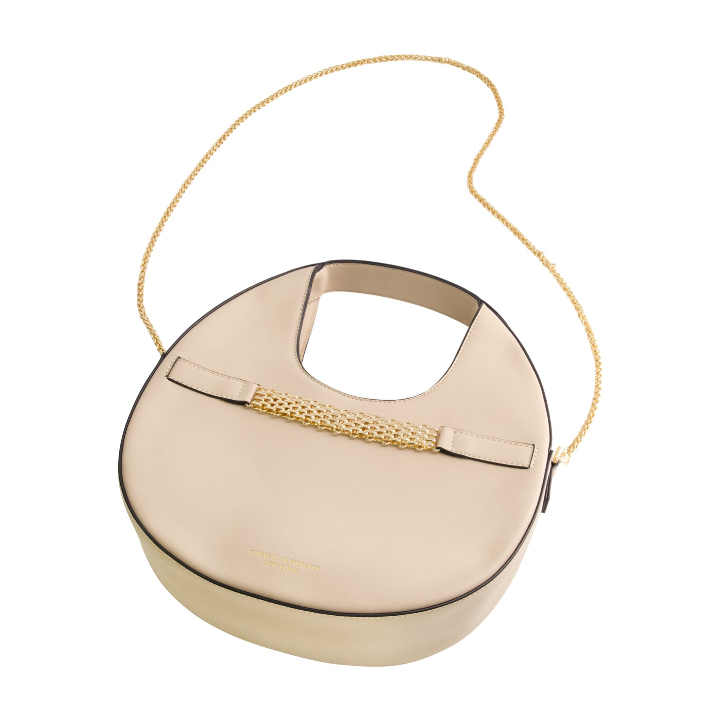 Christian Siriano New York Modern Moon Hobo, Taupe