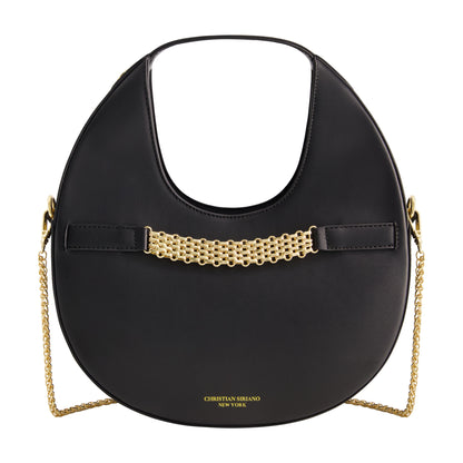 Christian Siriano New York Modern Moon Hobo, Black