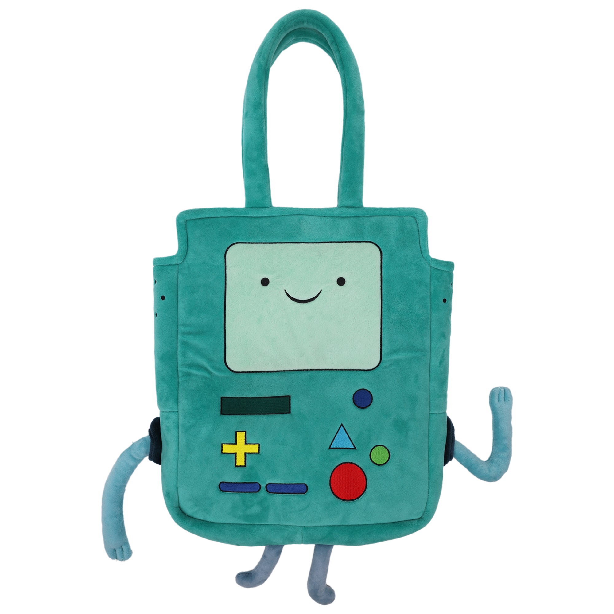 Adventure Time BMO Plush Figural Tote Bag
