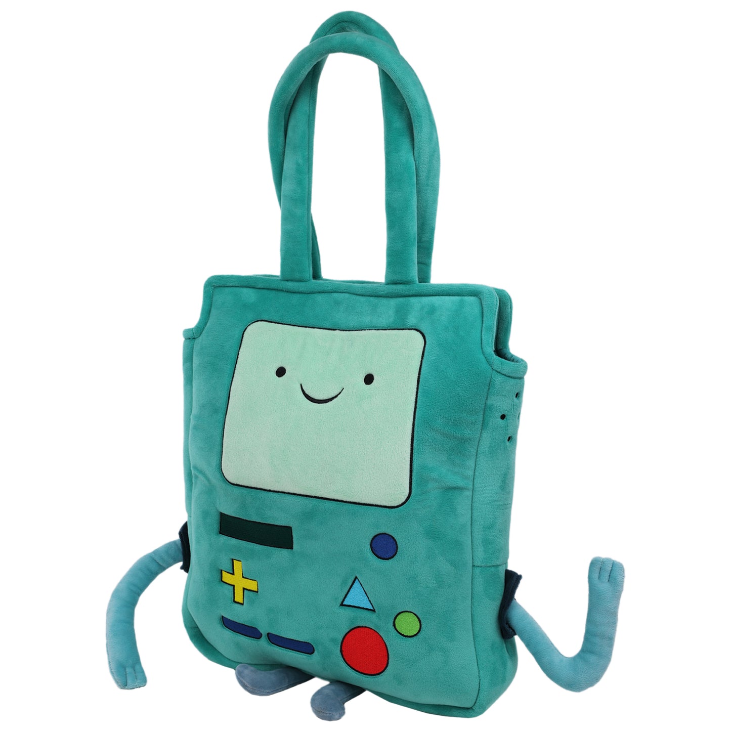 Adventure Time BMO Plush Figural Tote Bag