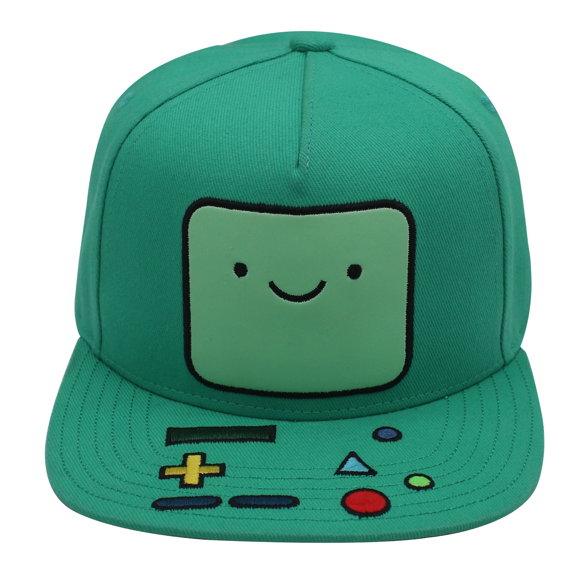 Adventure Time BMO Controller Snapback Hat – Flat Brim Adjustable Cap