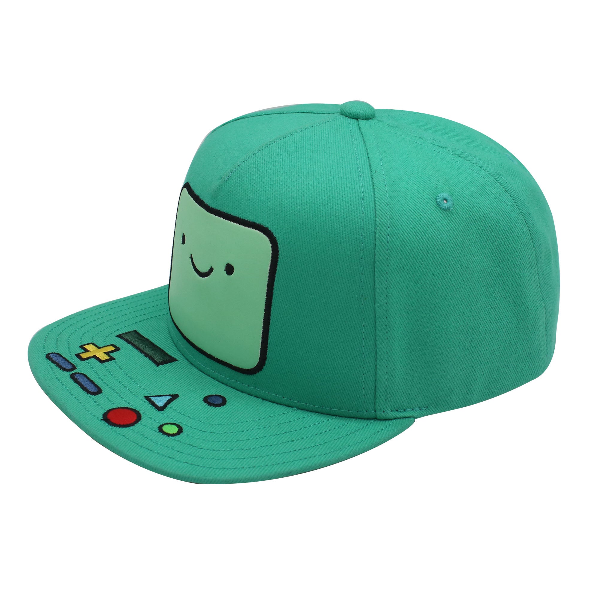 Adventure Time BMO Controller Snapback Hat – Flat Brim Adjustable Cap