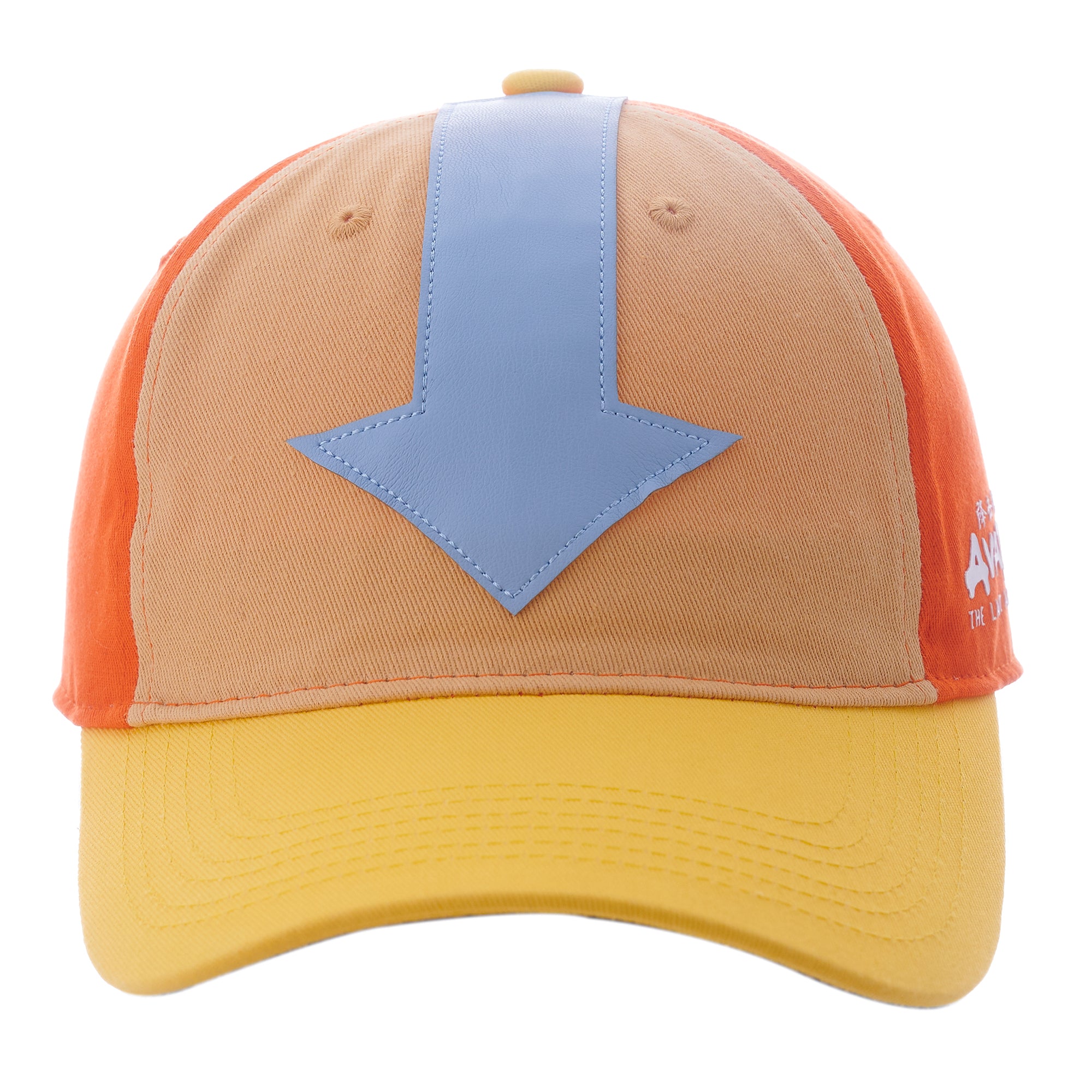 Avatar The Last Airbender Baseball Hat, Arrow Mark Cotton Adult Adjustable Snapback Ball Cap with Curved Brim, Multi, One Size