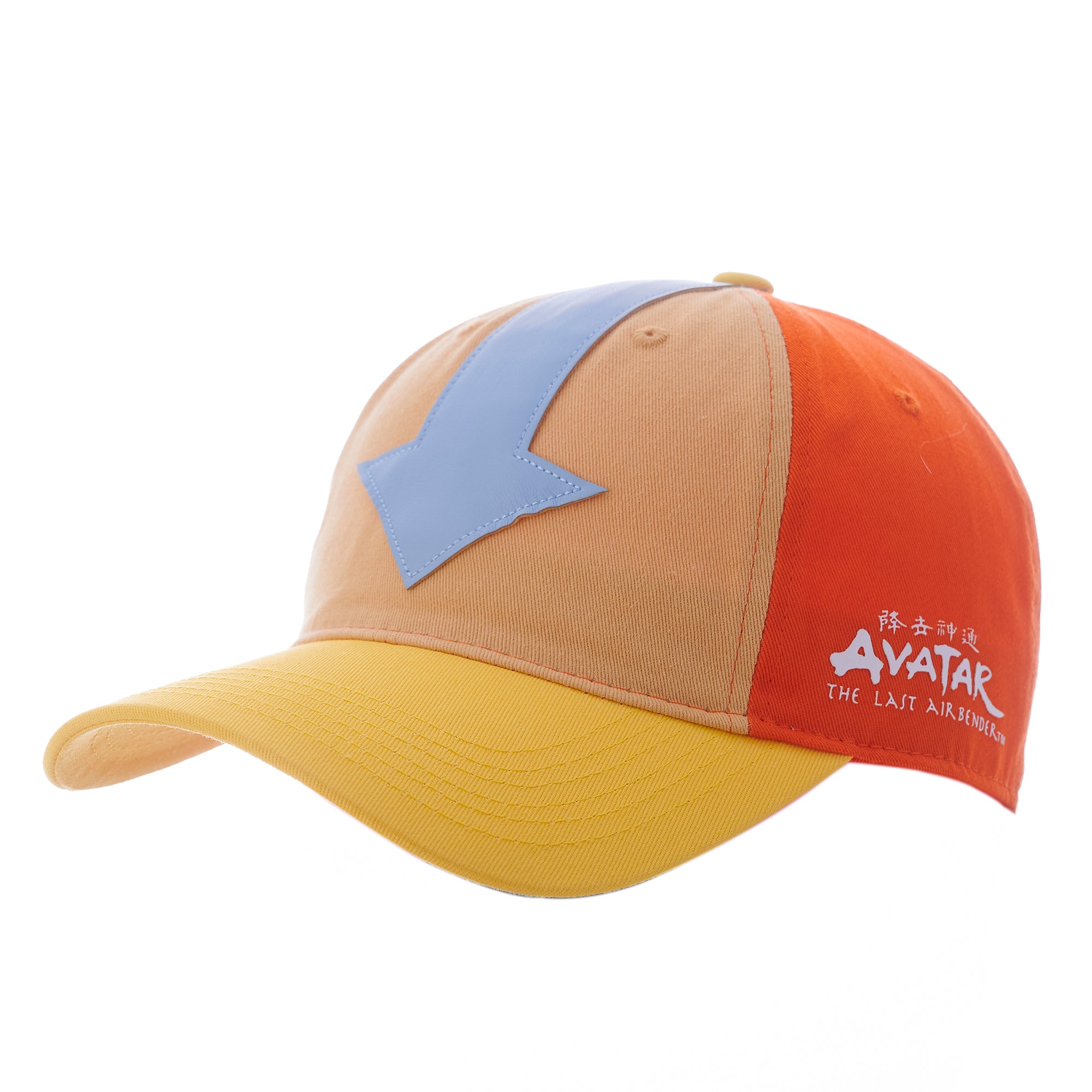 Avatar The Last Airbender Baseball Hat, Arrow Mark Cotton Adult Adjustable Snapback Ball Cap with Curved Brim, Multi, One Size