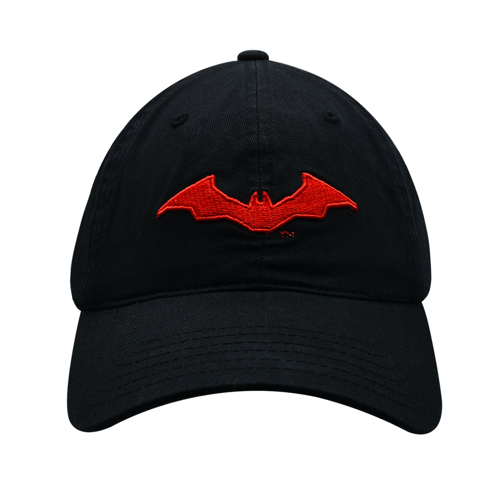 DC Comics The Batman Dad Hat, Adult Baseball Cap with Flat Brim, One Size