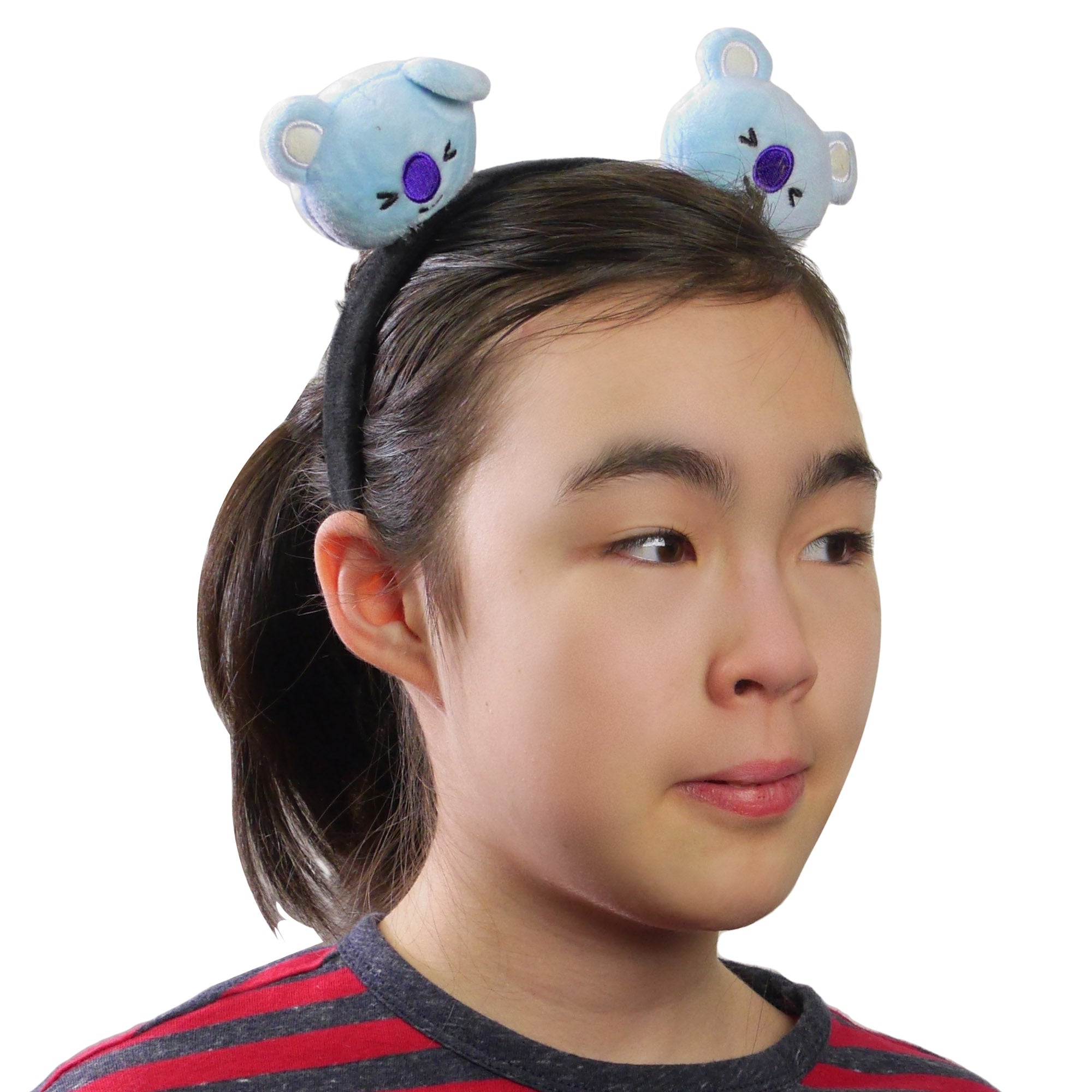 BT21 LINE FRIENDS Women's Headband, 3D Plush Hair Band for Adults, Cute Fashion Accessories, KOYA, One Size