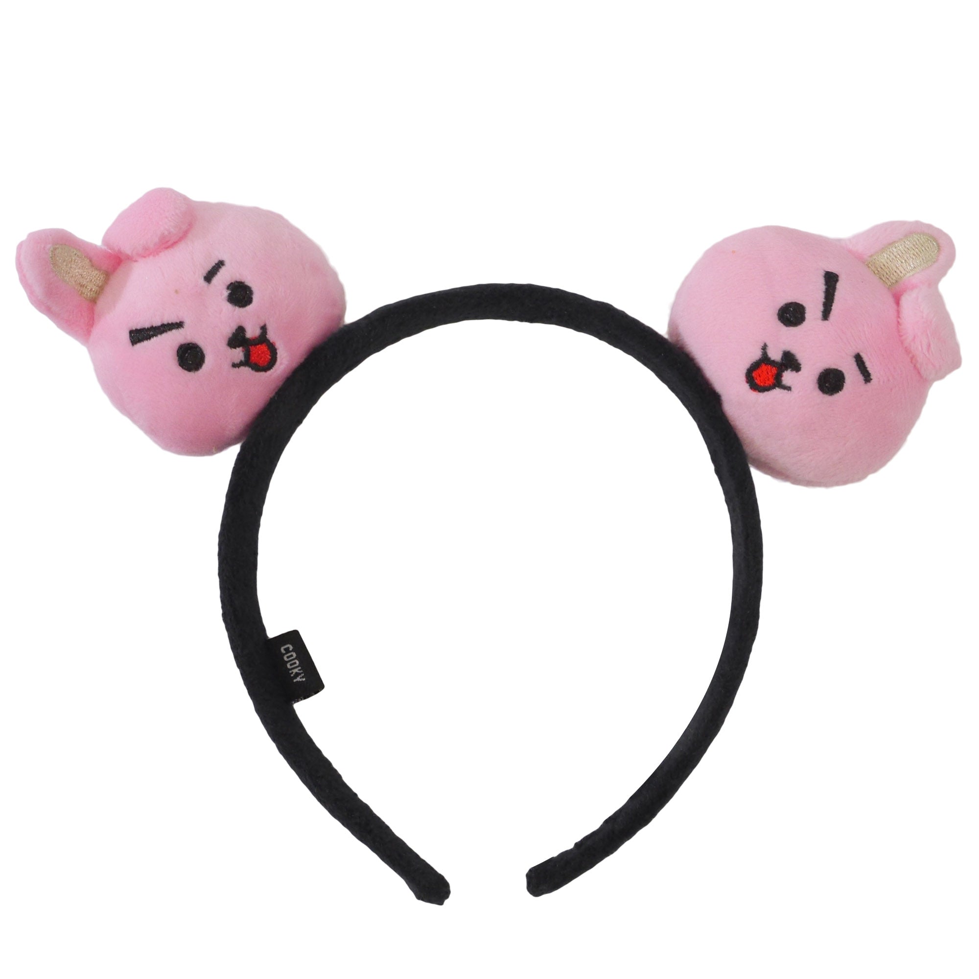 BT21 LINE FRIENDS Women's Headband, 3D Plush Hair Band for Adults, Cute Fashion Accessories, COOKY, One Size