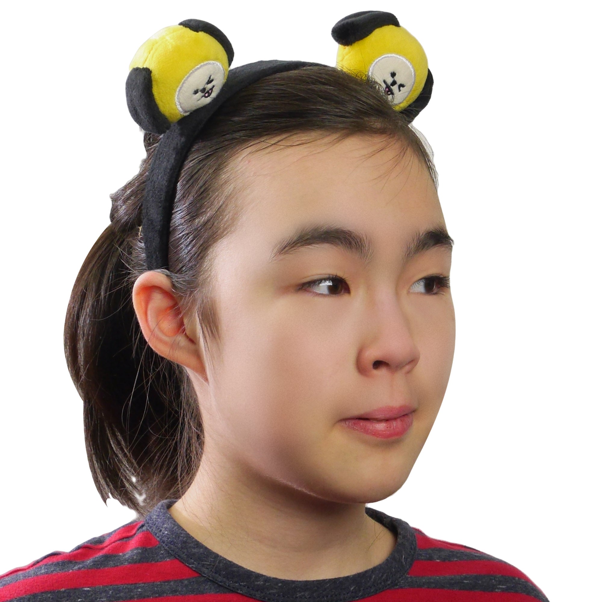 BT21 LINE FRIENDS 3D Plush Embroidered Womens Headband, CHIMMY, One Size
